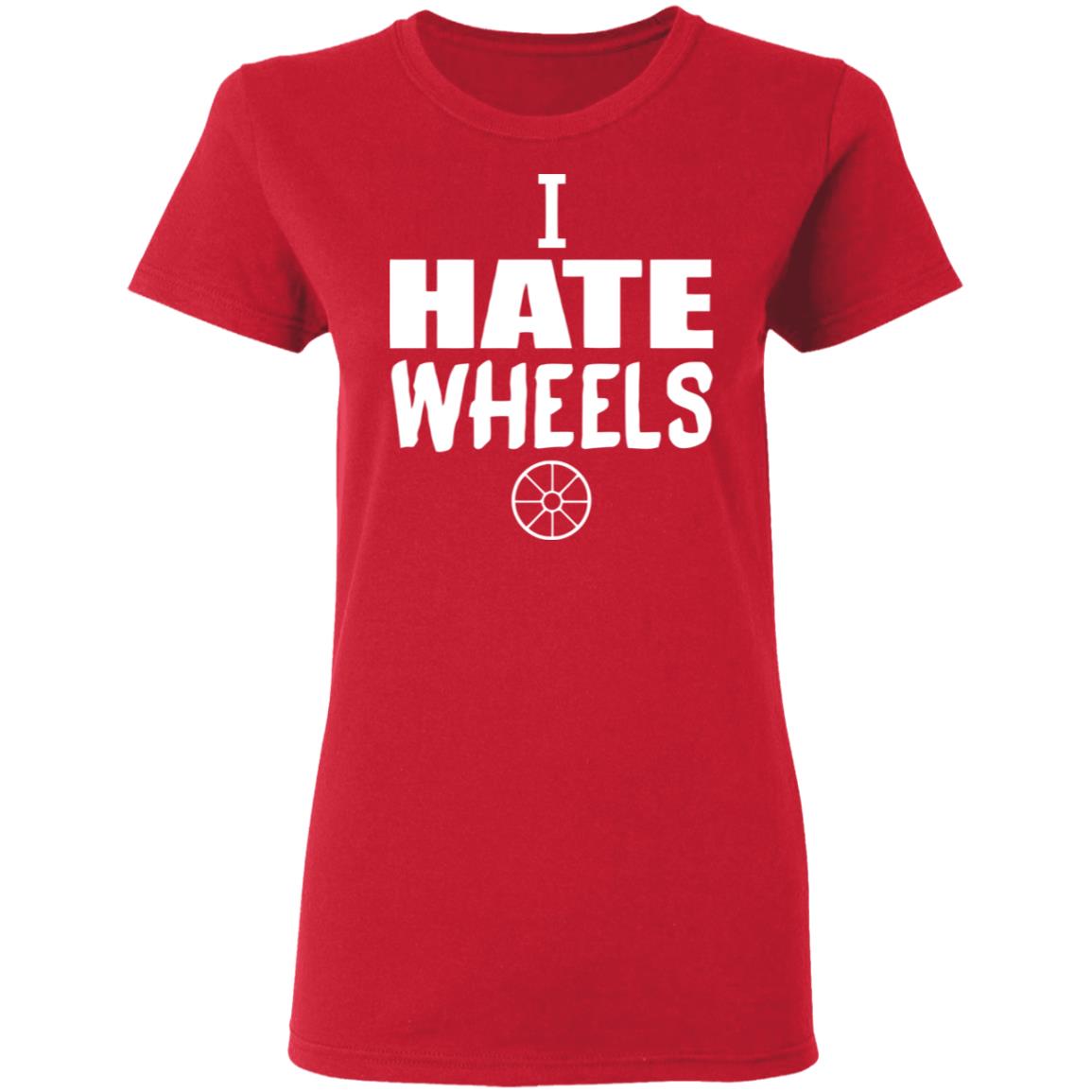 I Hate Wheels Shirt Black Hoodie Sweatshirt - Teechipus