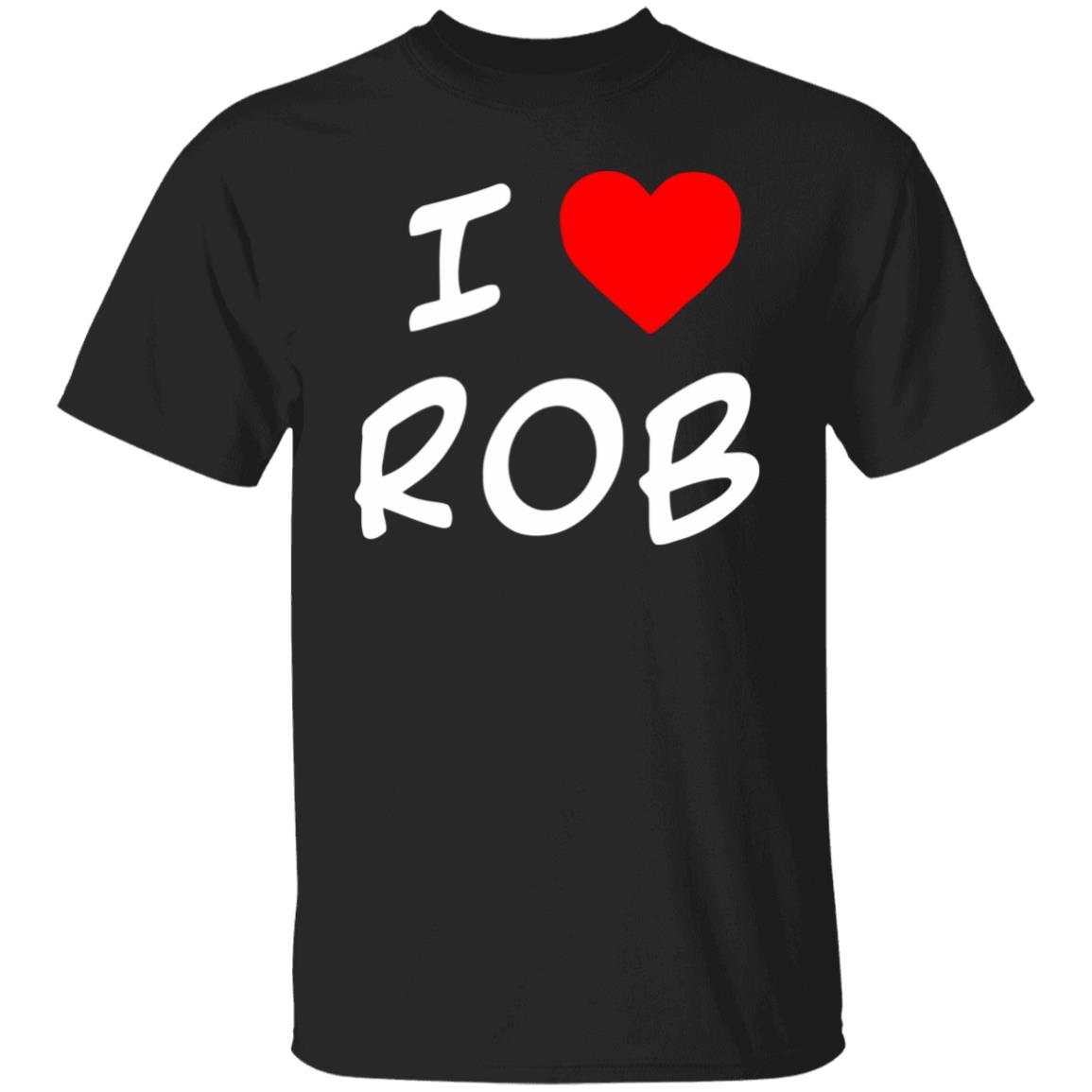 I Heart Rob Black T Shirt Black Hoodie Sweatshirt - Teechipus
