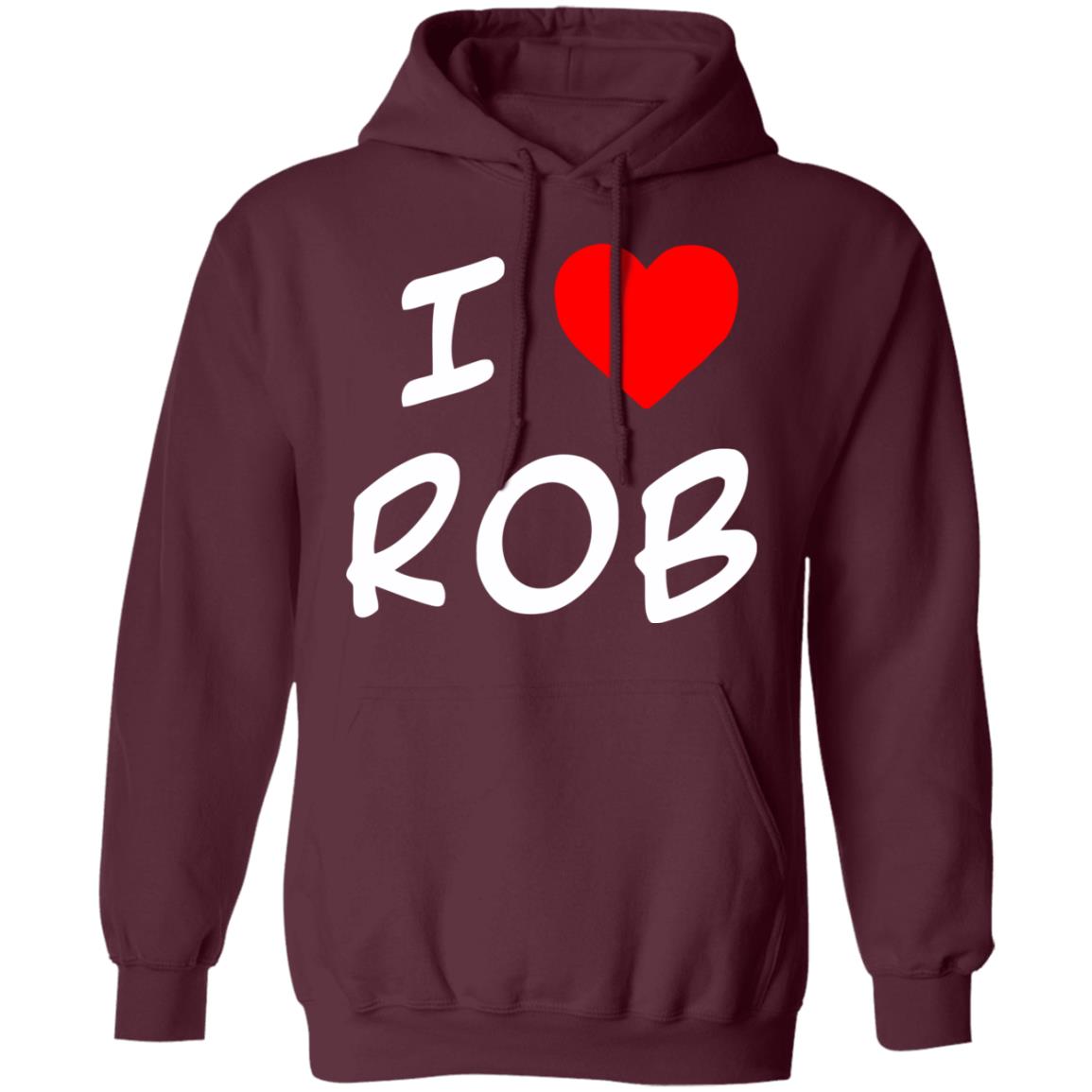 I Heart Rob Black T Shirt Black Hoodie Sweatshirt - Teechipus