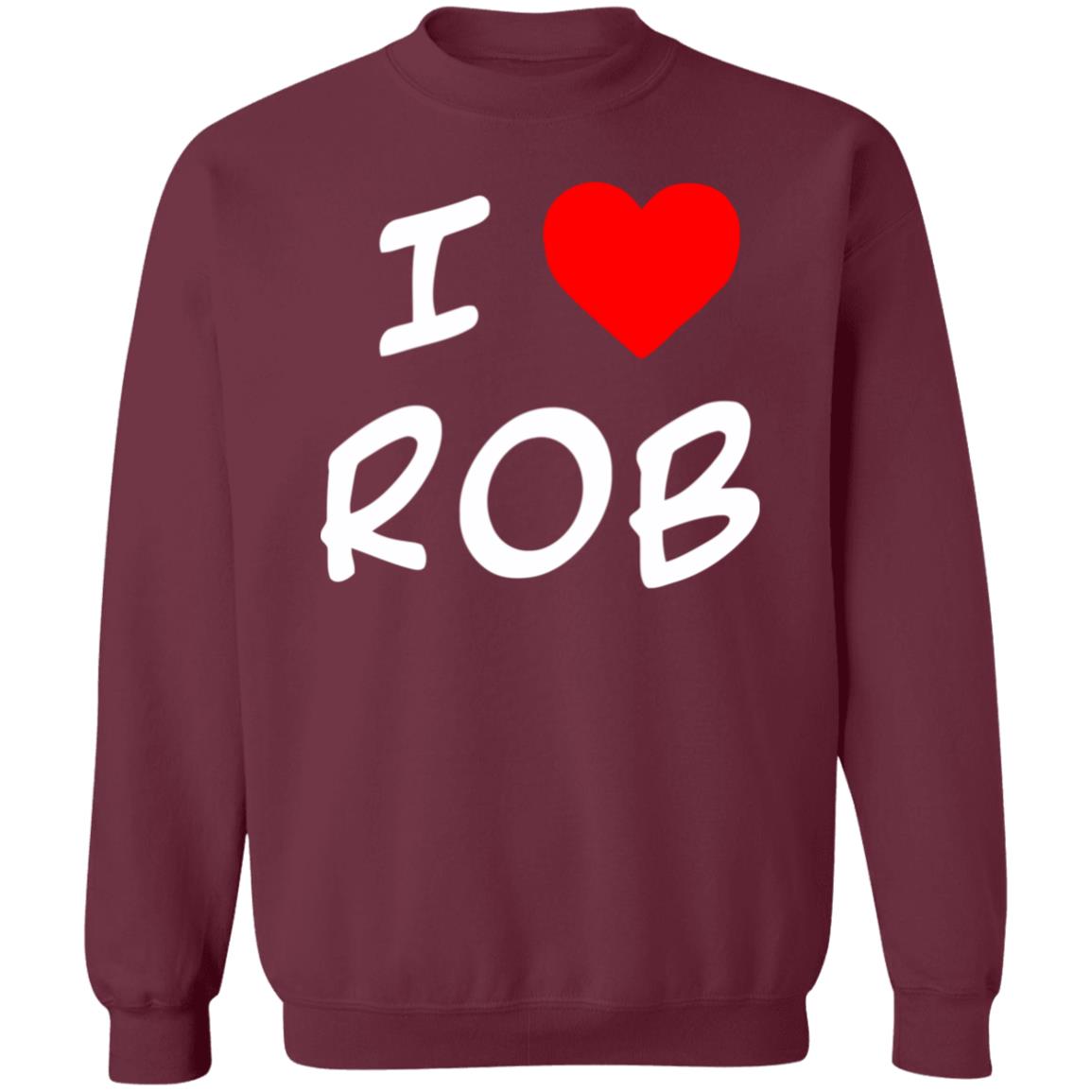 I Heart Rob Black T Shirt Black Hoodie Sweatshirt - Teechipus