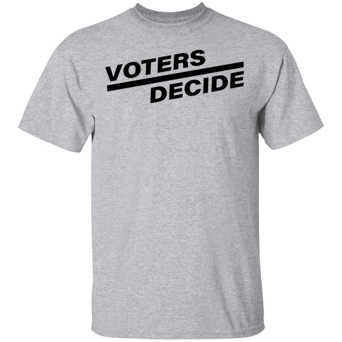 Voters Decide Election 2020 Shirt - Teechipus