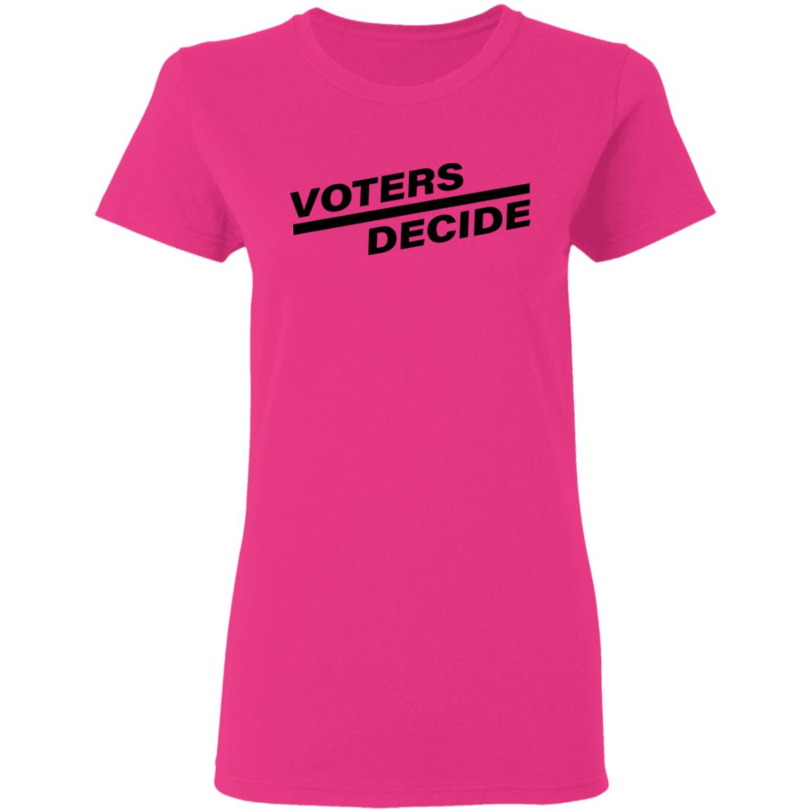 Voters Decide Election 2020 Shirt - Teechipus