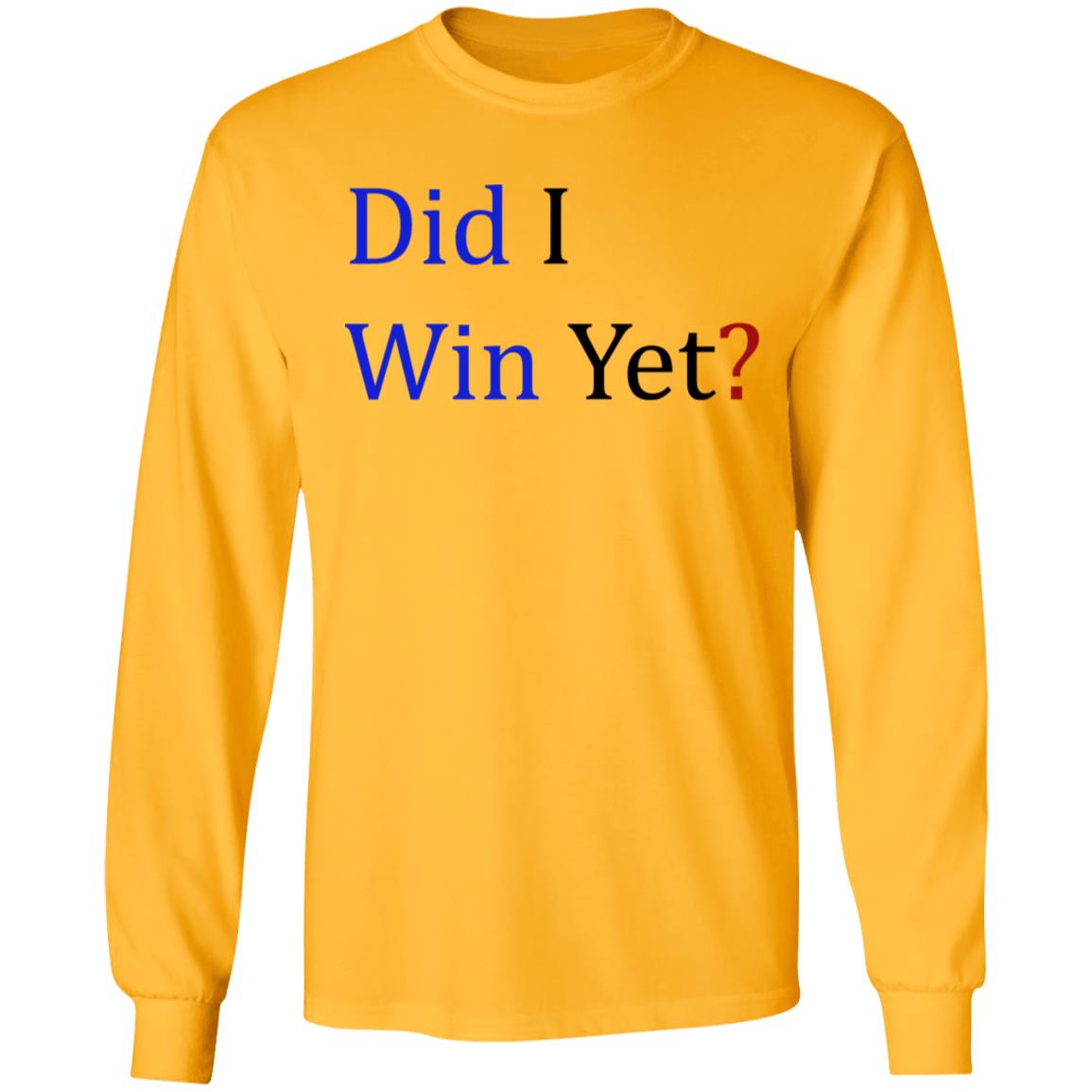 dit i win yet shirt white hoodie sweatshirt - Teechipus