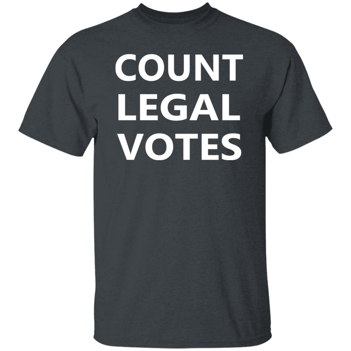 Count Legal Votes T Shirt Red hoodie sweatshirt - Teechipus