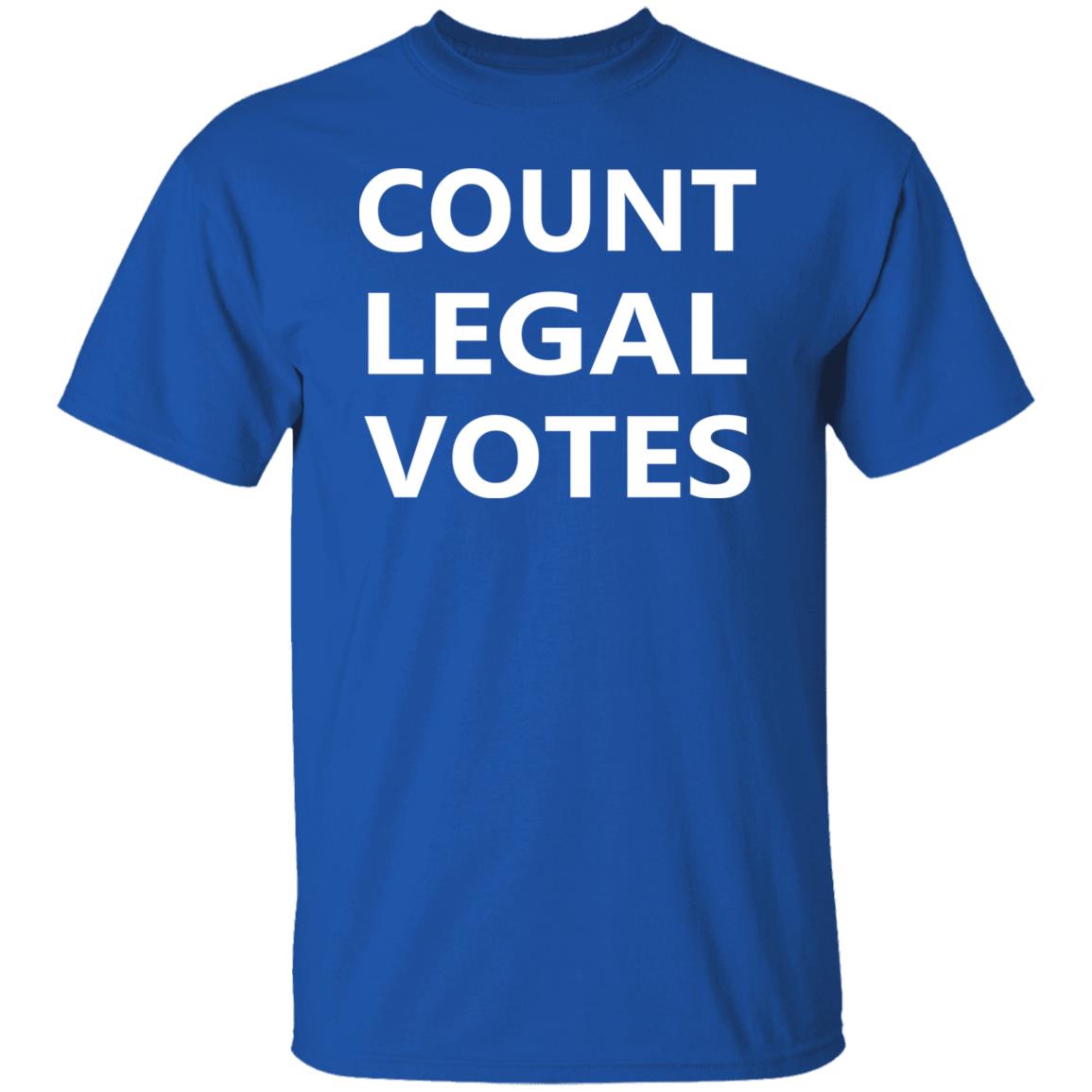 Count Legal Votes T Shirt Red hoodie sweatshirt - Teechipus