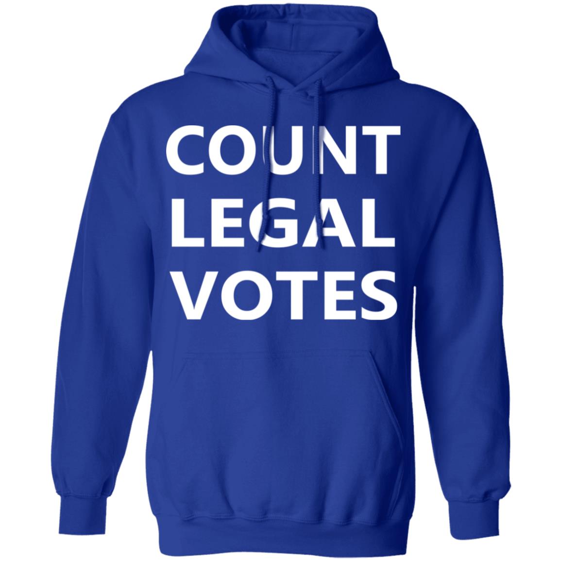 Count Legal Votes T Shirt Red hoodie sweatshirt - Teechipus