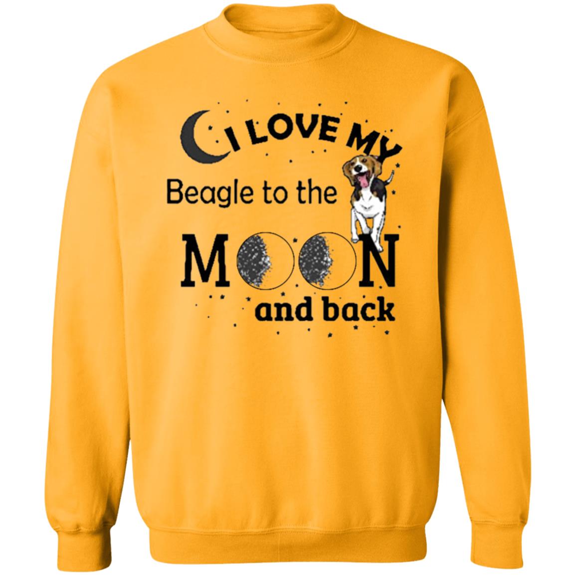 I Love My Beagle to The Moon and Back Dogs Pet Lover Shirt - Teechipus