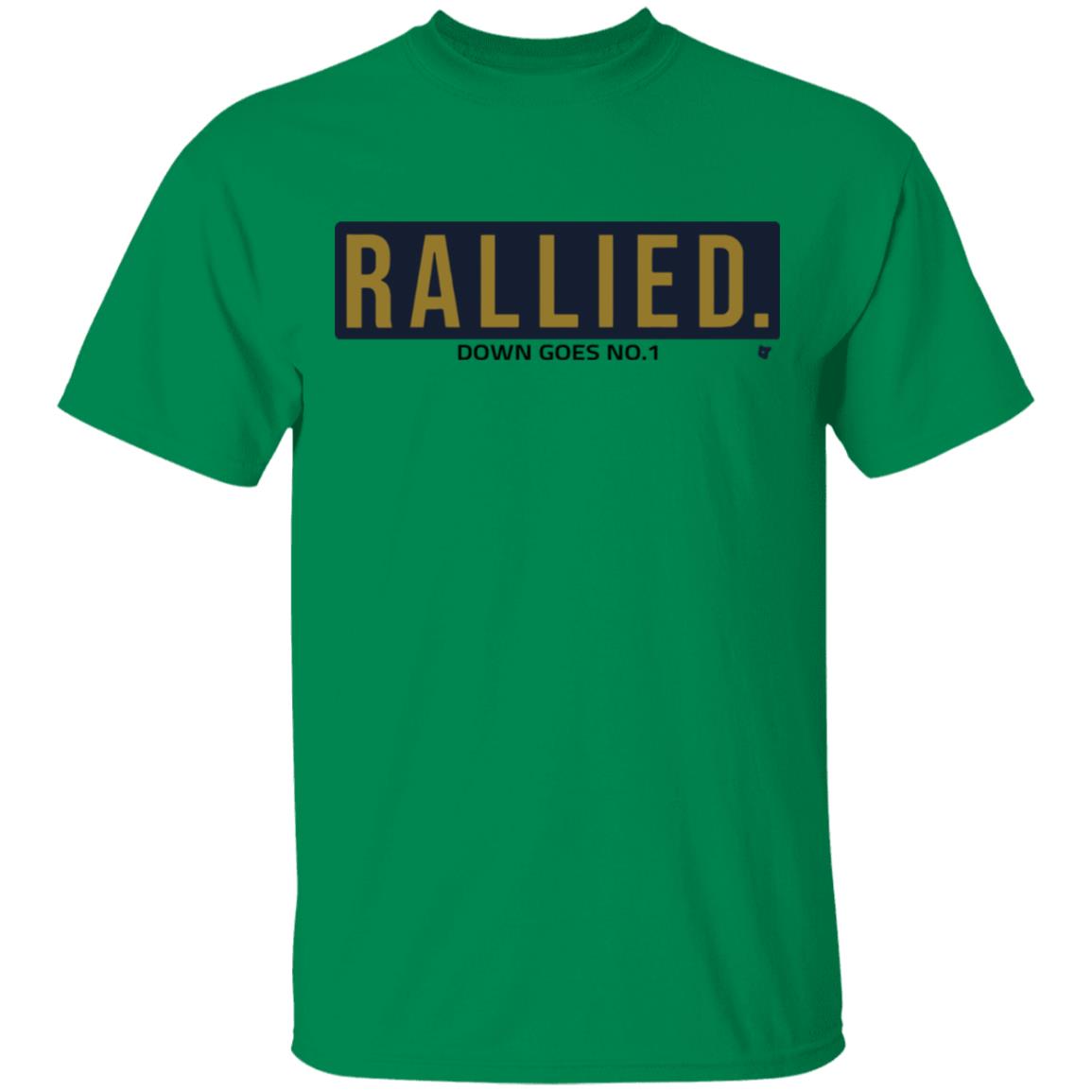 Rallied South Bend Football T Shirt - Teechipus