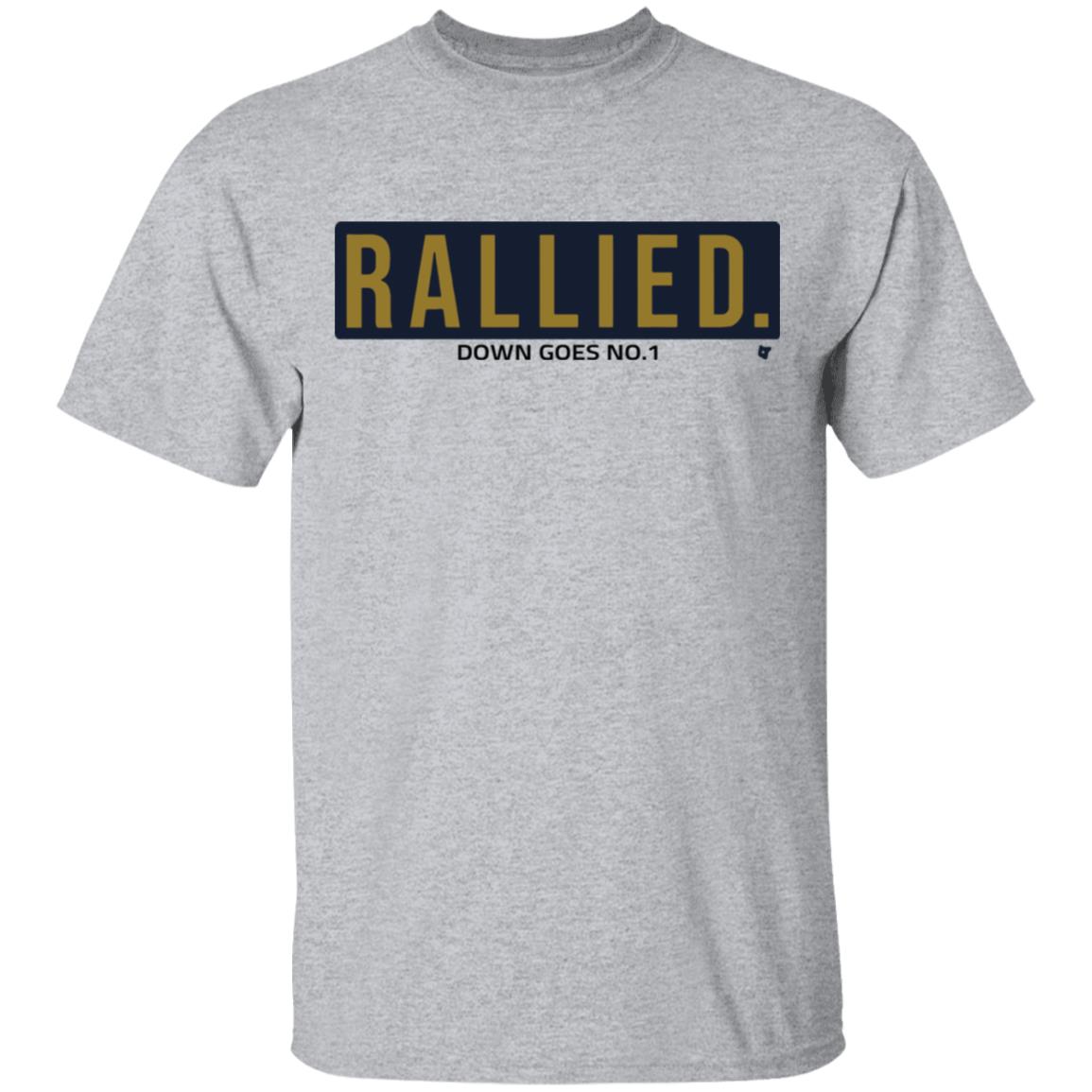 Rallied South Bend Football T Shirt - Teechipus