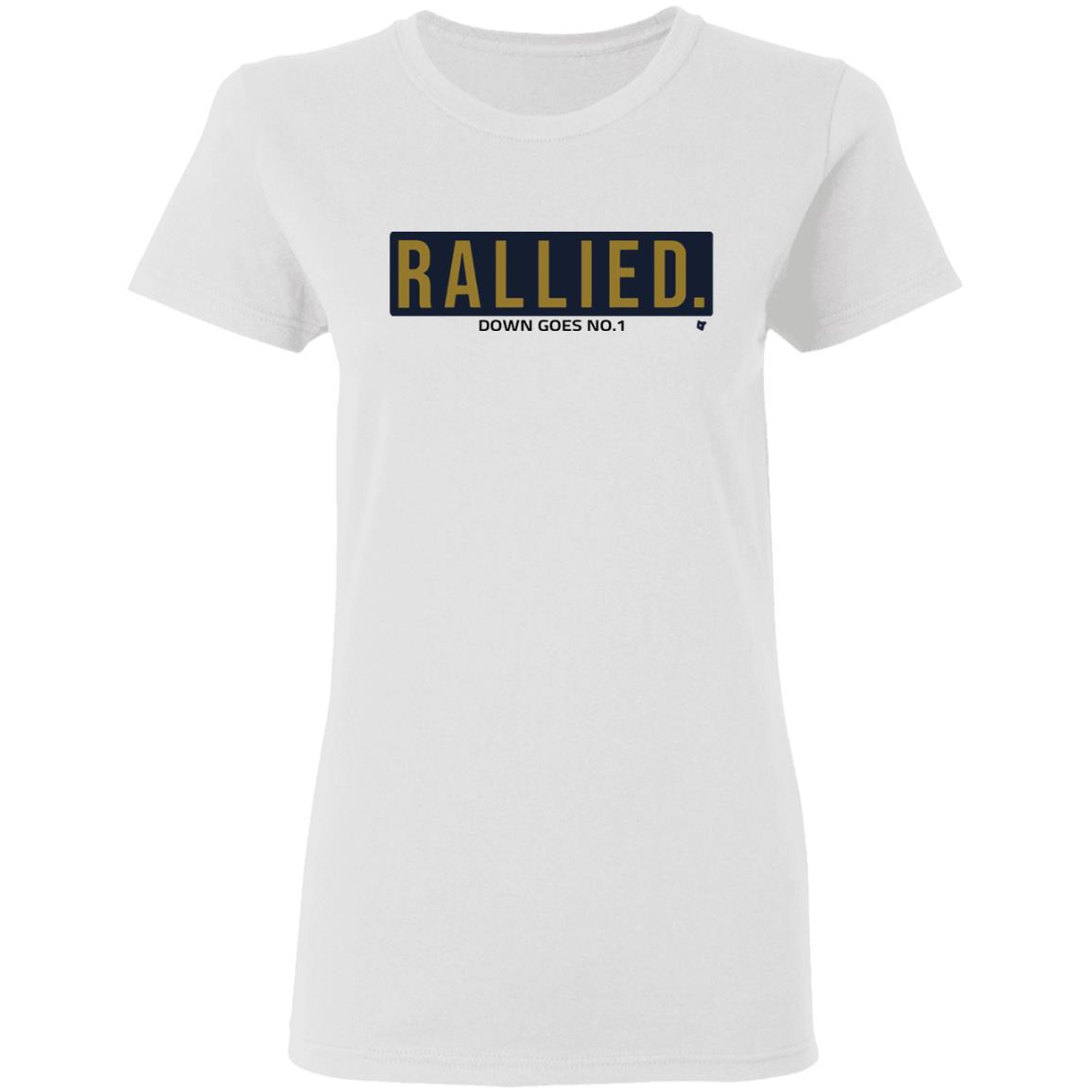 Rallied South Bend Football T Shirt - Teechipus