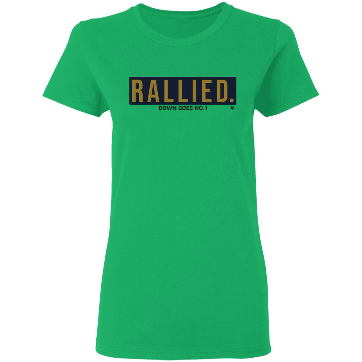 Rallied South Bend Football T Shirt - Teechipus