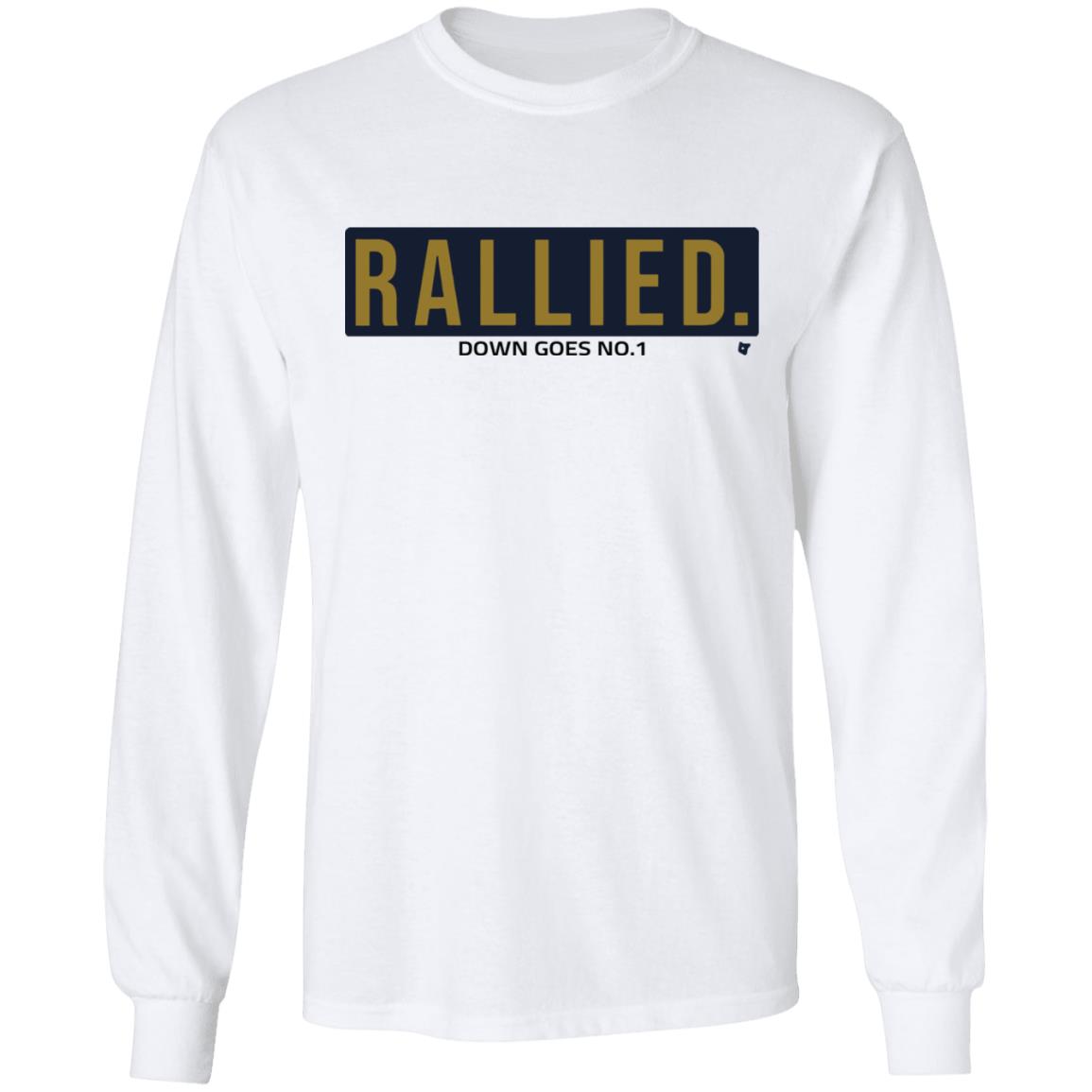 Rallied South Bend Football T Shirt - Teechipus