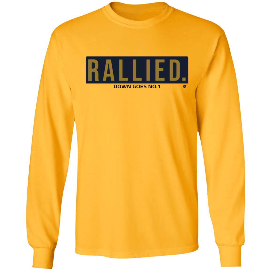 Rallied South Bend Football T Shirt - Teechipus