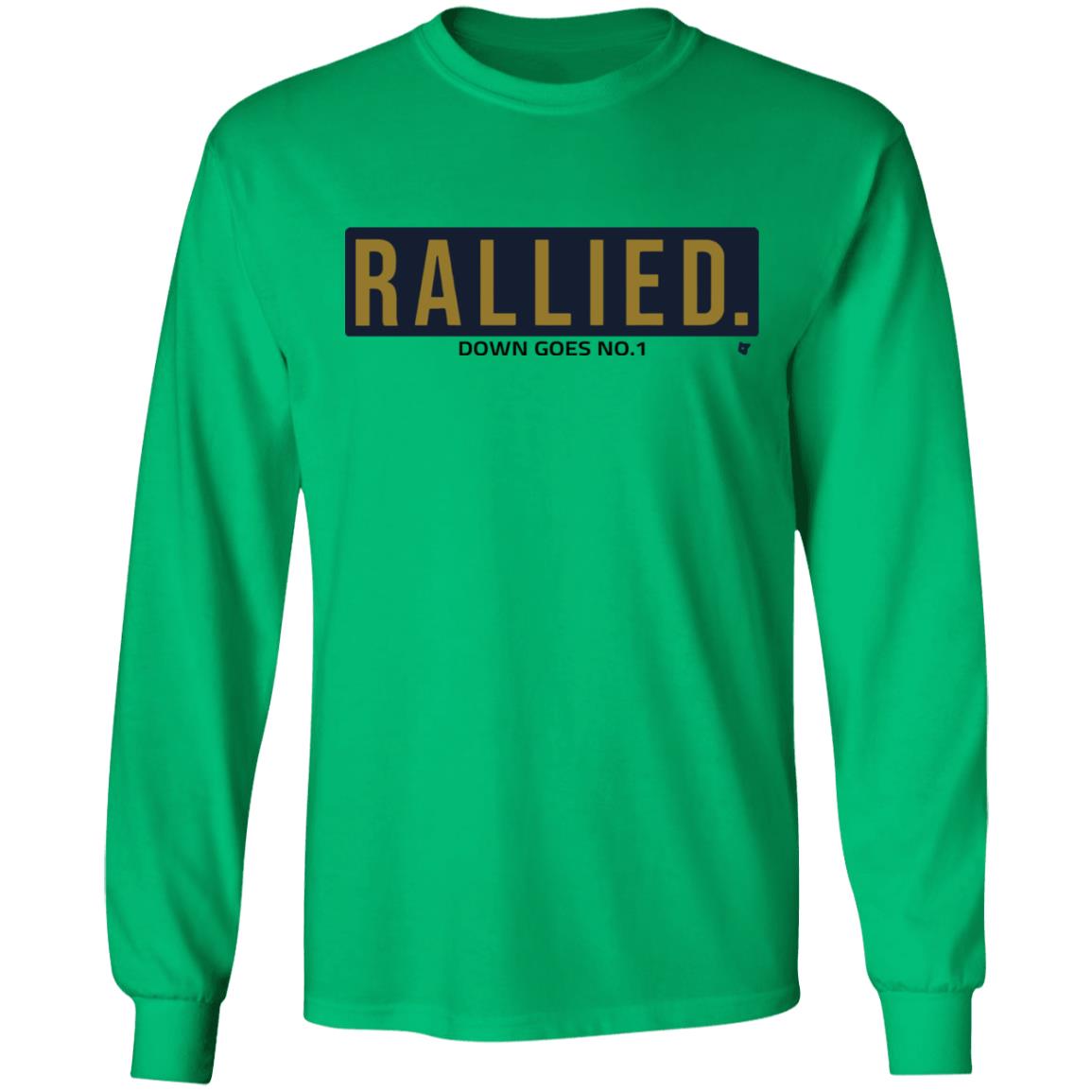 Rallied South Bend Football T Shirt - Teechipus