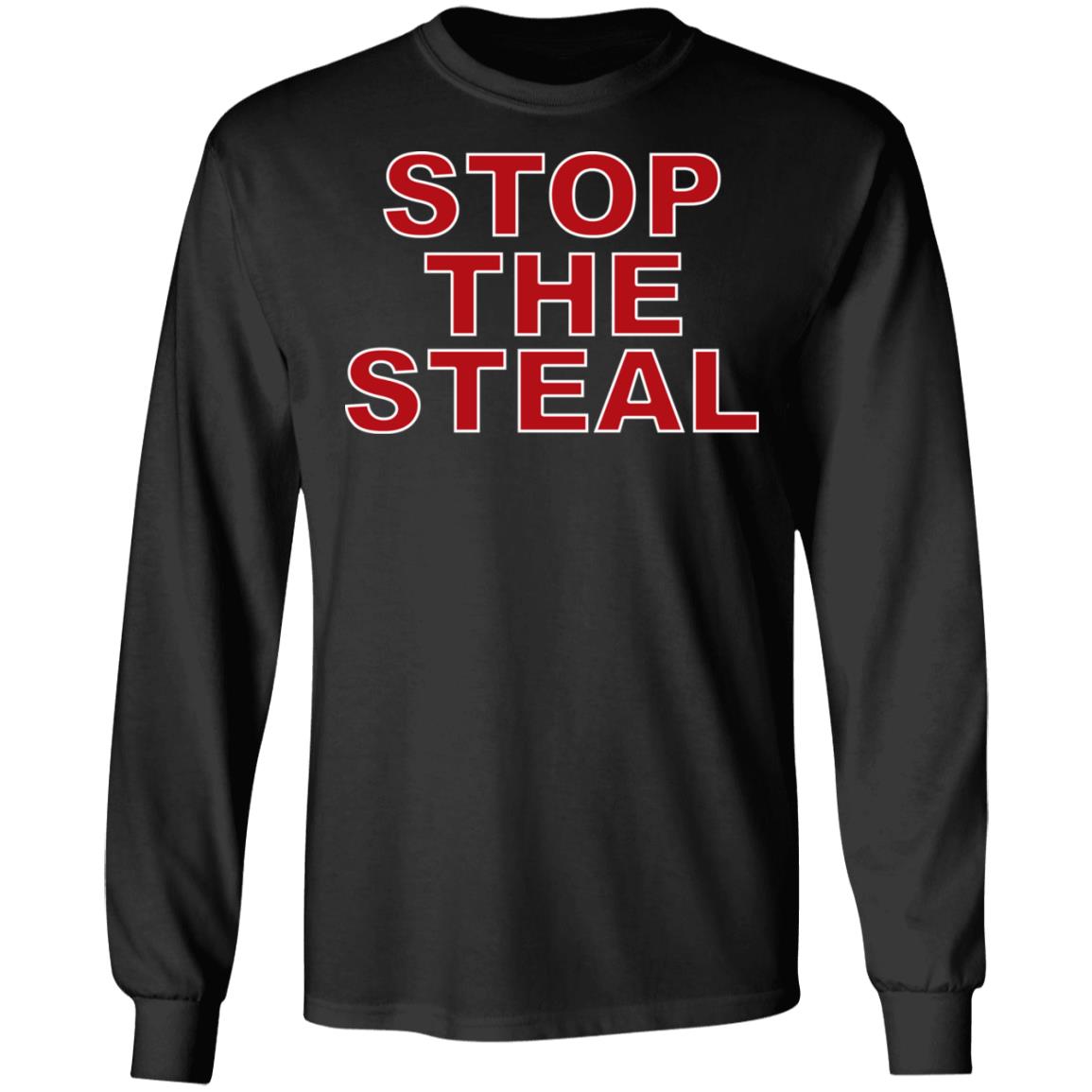 Trump Stop The Steal Shirt Hoodie Sweatshirt - Teechipus