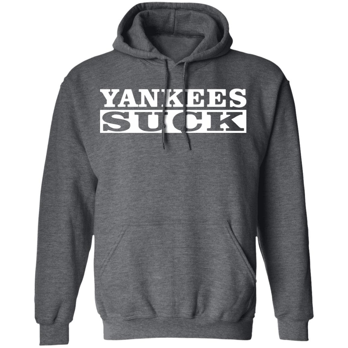 Yankees Suck Shirt black hoodie sweatshirt - Teechipus