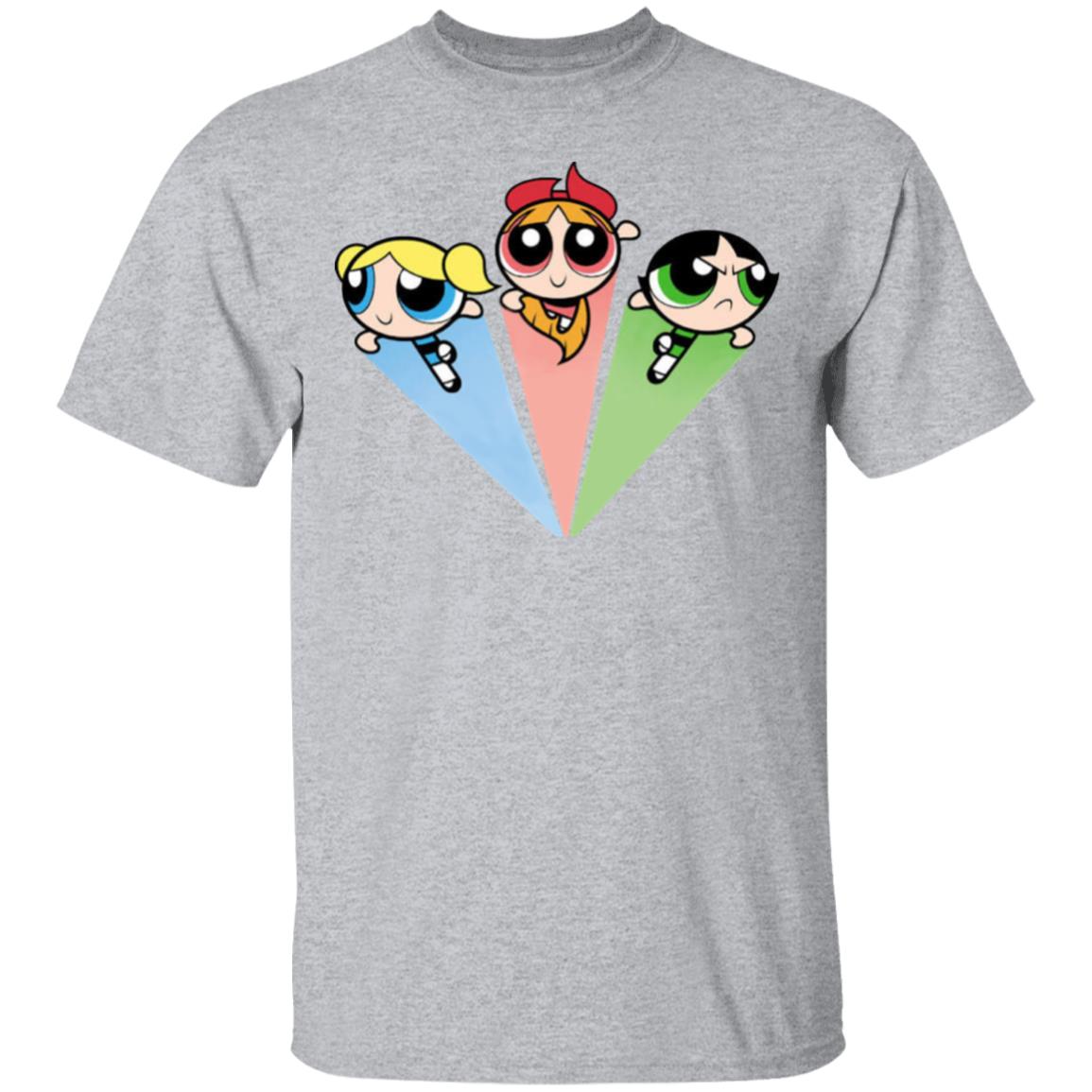 Frankie had the Powerpuff Girls on her shirt - Teechipus