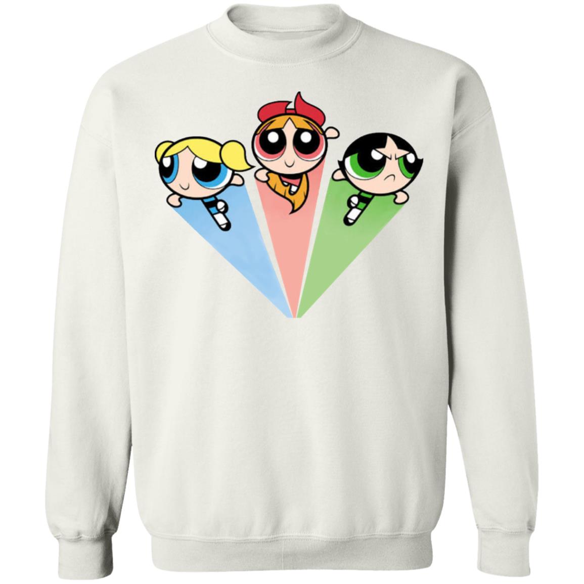 Frankie had the Powerpuff Girls on her shirt - Teechipus