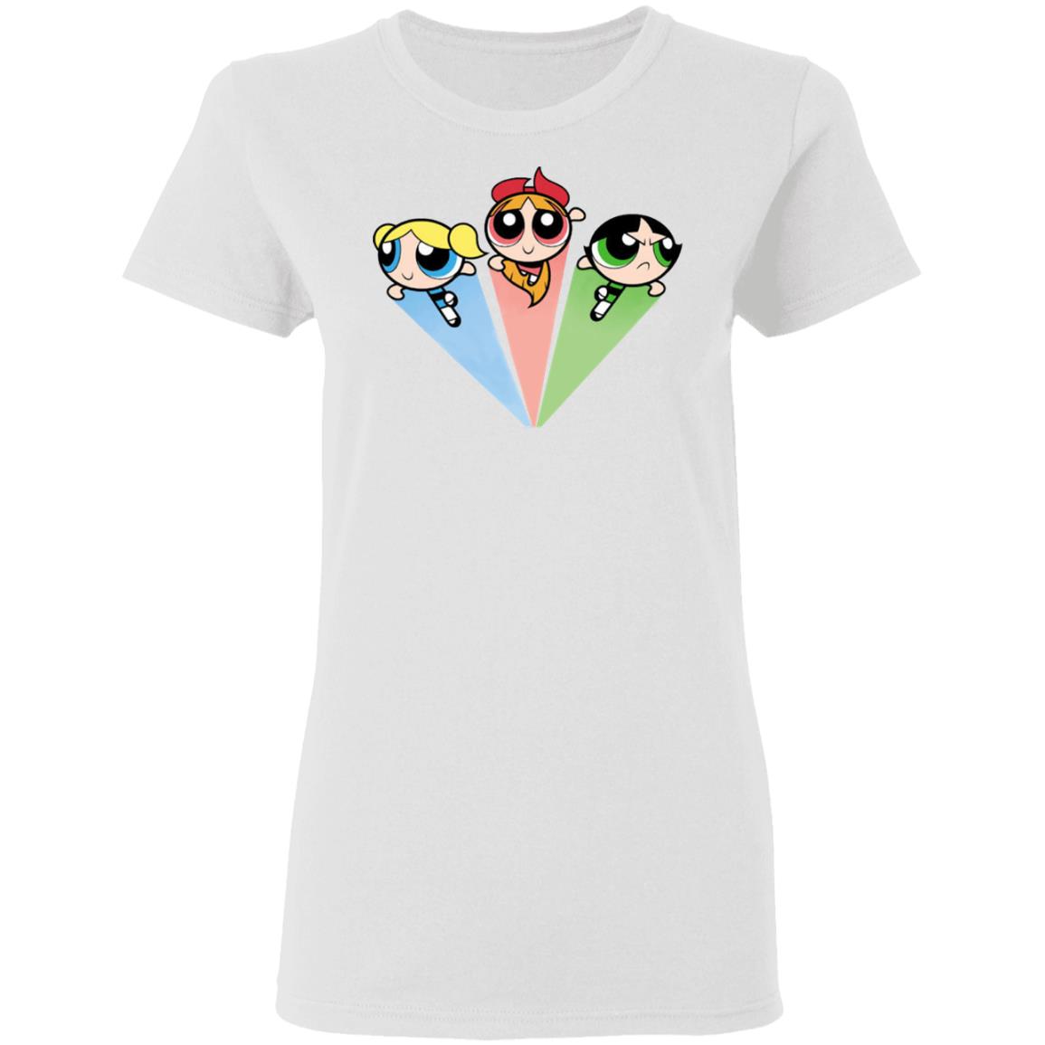 Frankie had the Powerpuff Girls on her shirt - Teechipus