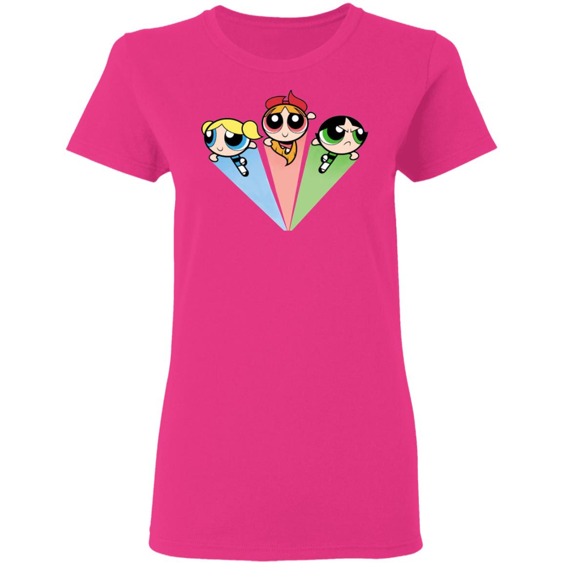 Frankie had the Powerpuff Girls on her shirt - Teechipus