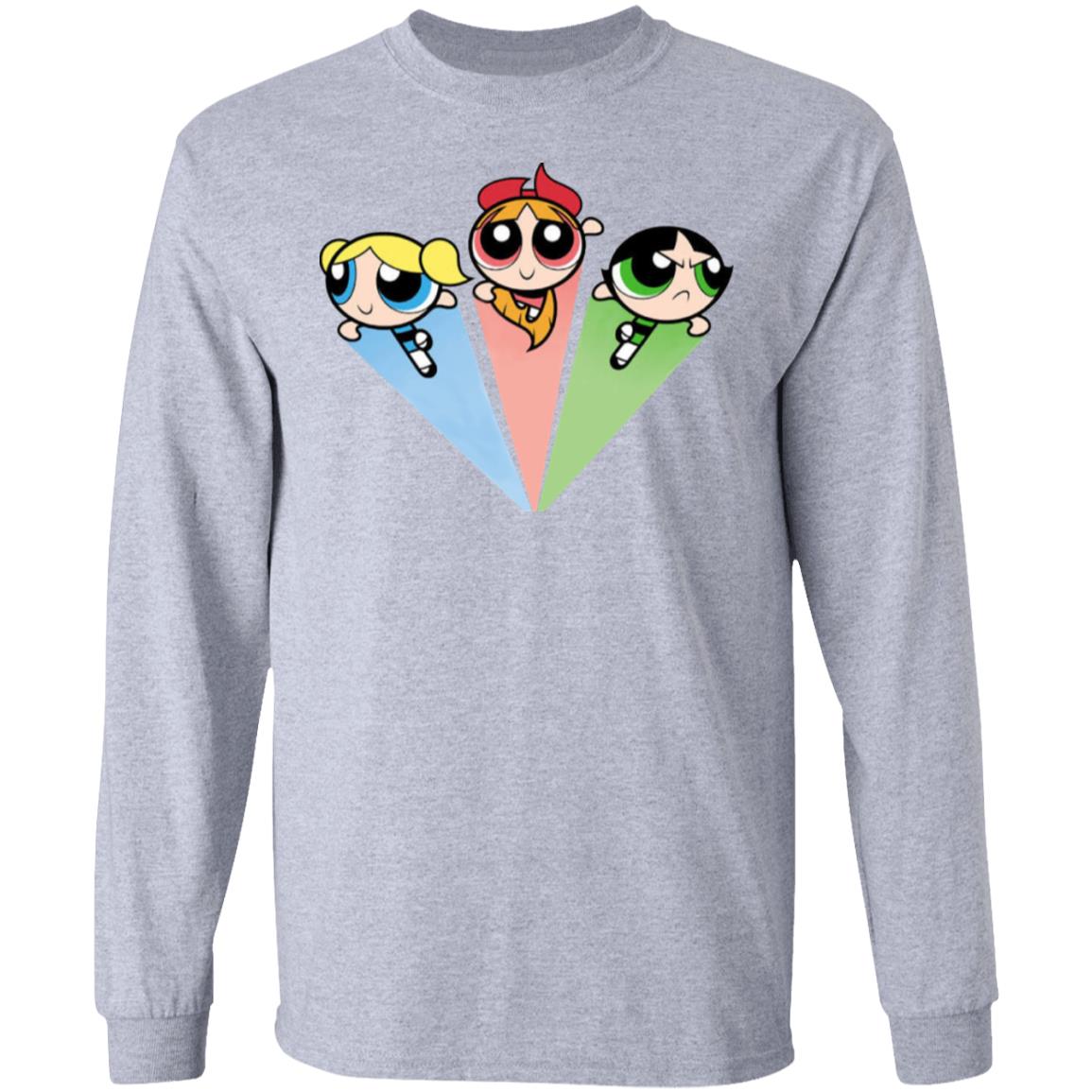 Frankie had the Powerpuff Girls on her shirt - Teechipus