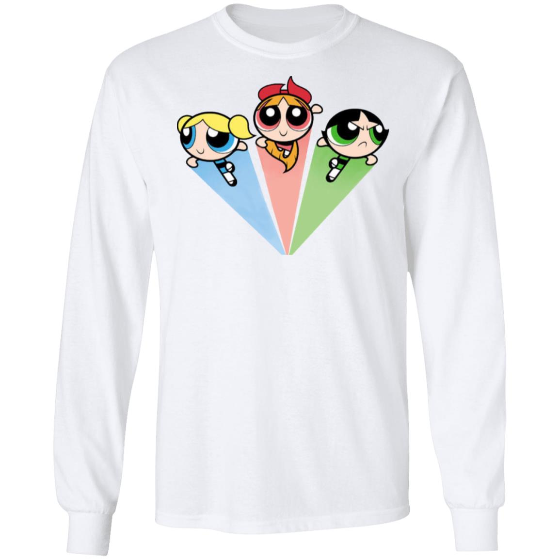 Frankie had the Powerpuff Girls on her shirt - Teechipus
