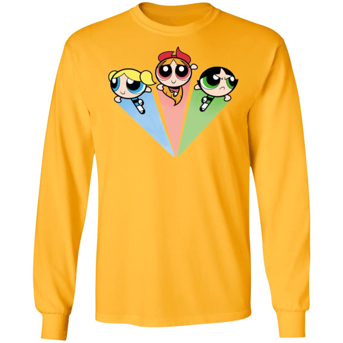 Frankie had the Powerpuff Girls on her shirt - Teechipus