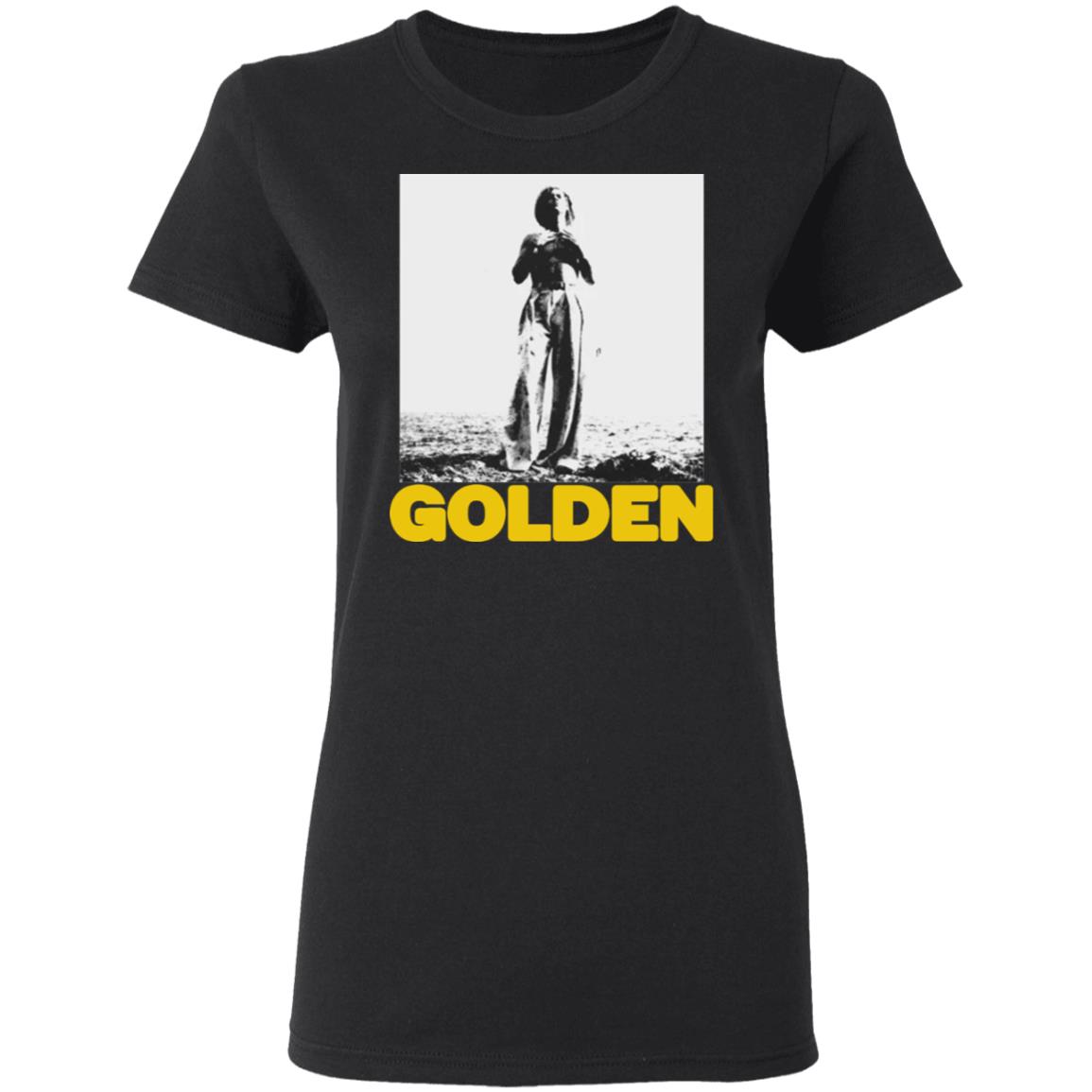 GOLDEN Shirt black hoodie sweatshirt - Teechipus