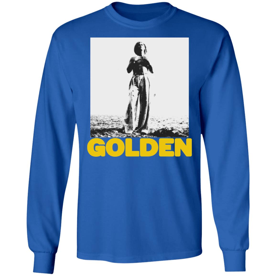 GOLDEN Shirt black hoodie sweatshirt - Teechipus