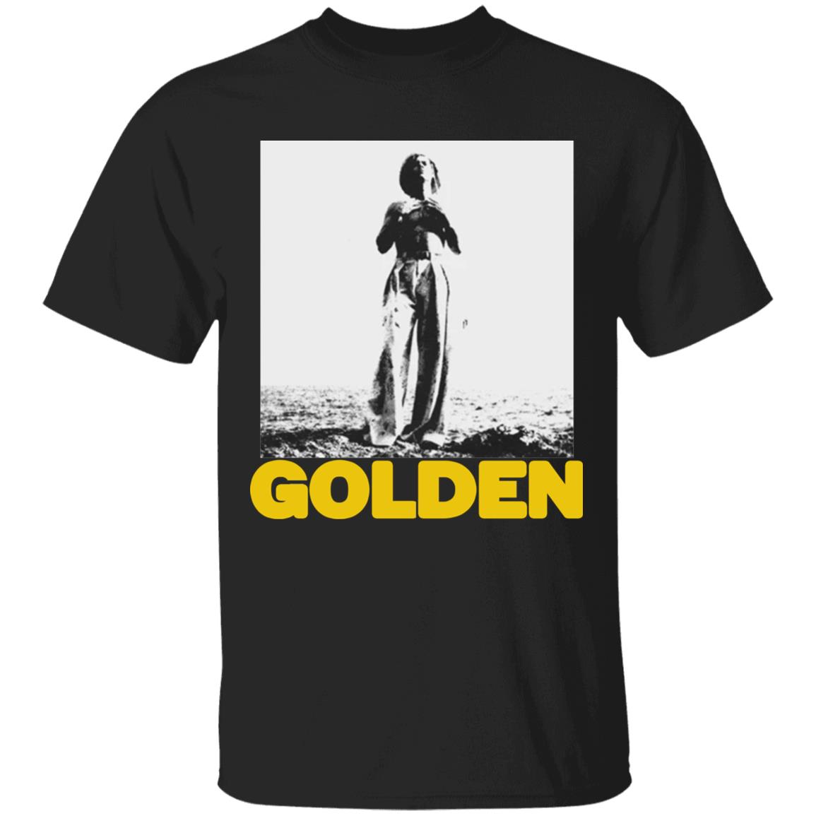 GOLDEN Shirt black hoodie sweatshirt - Teechipus