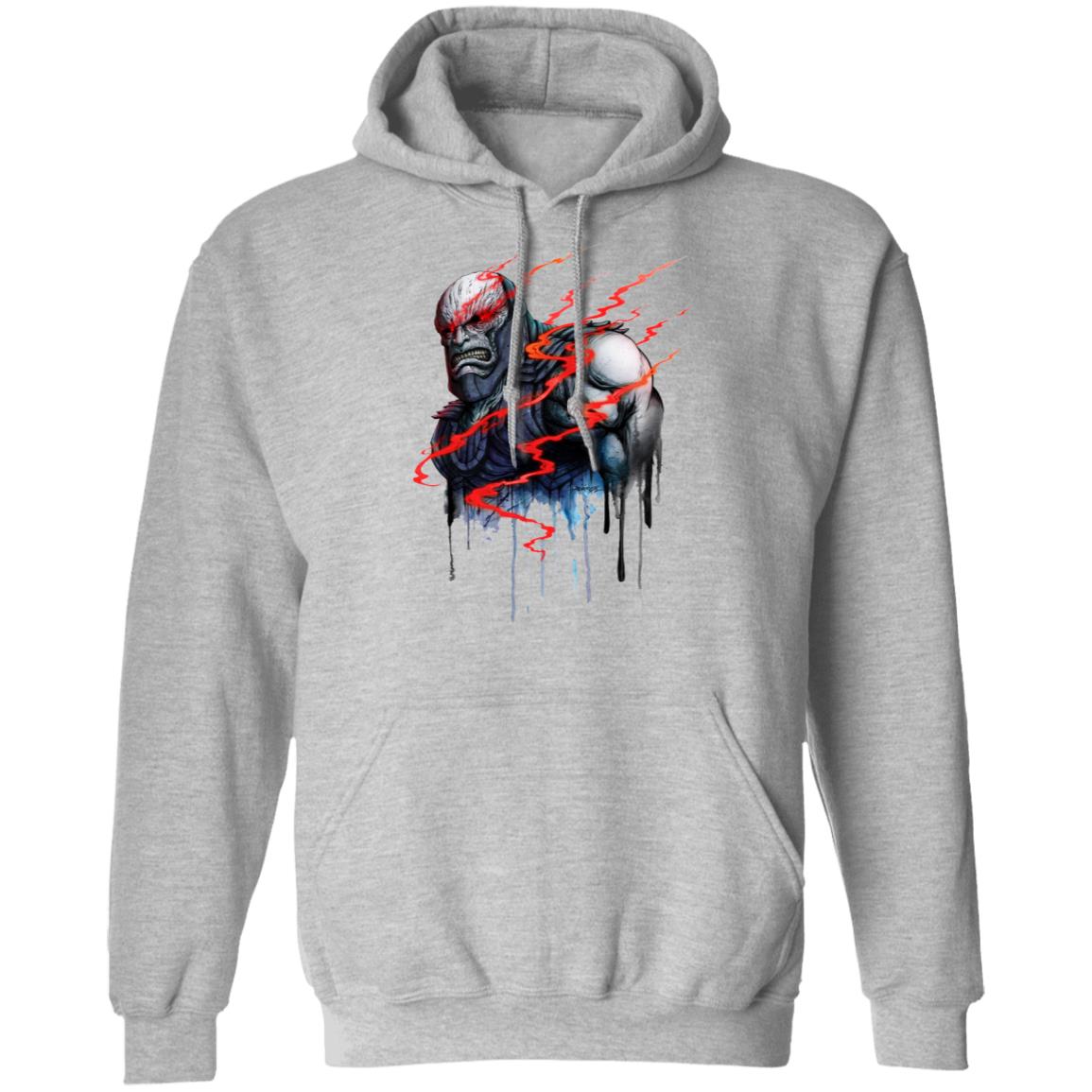 Darkseid Shirt white hoodie sweatshirt - Teechipus