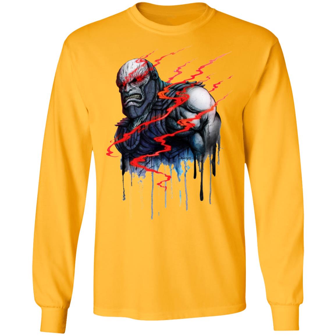 Darkseid Shirt white hoodie sweatshirt - Teechipus