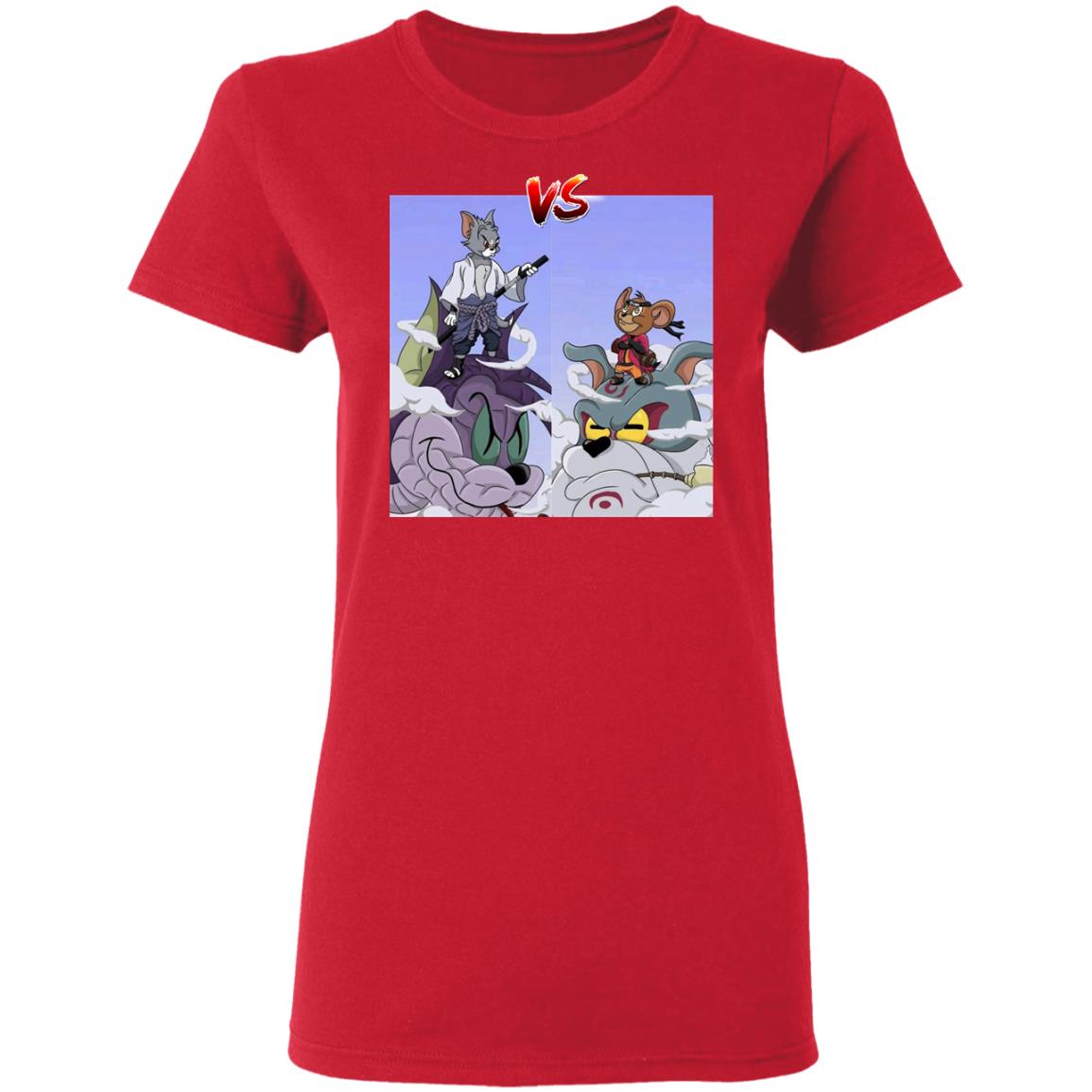 Tom Uchiha Vs Jerry Uzumaki Shirt black hoodie sweatshirt - Teechipus