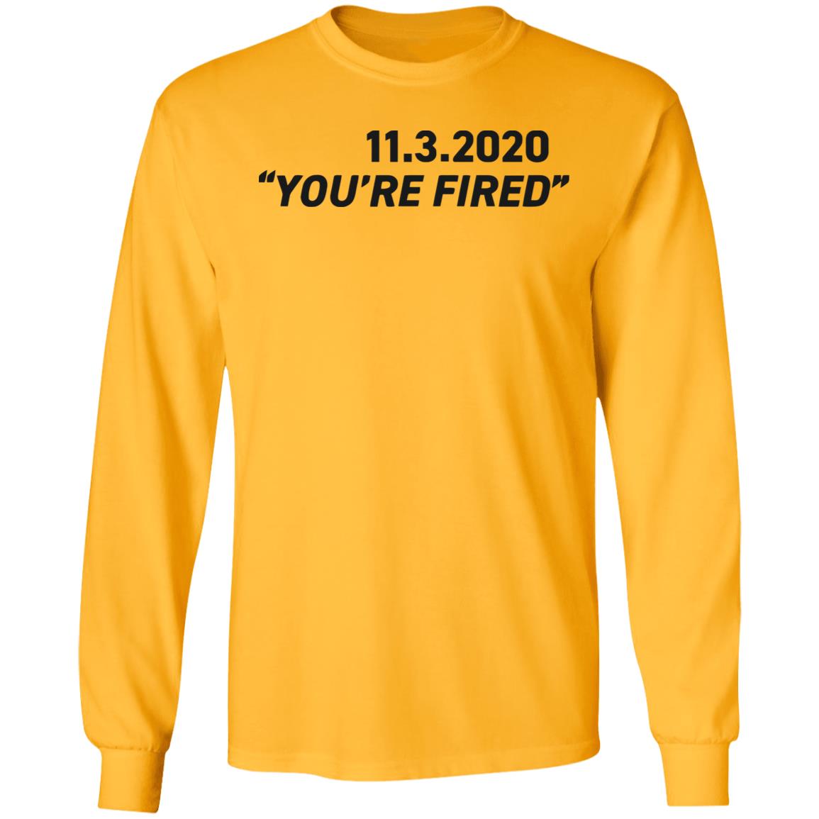 You're Fired T Shirt White Hoodie Sweatshirt - Teechipus