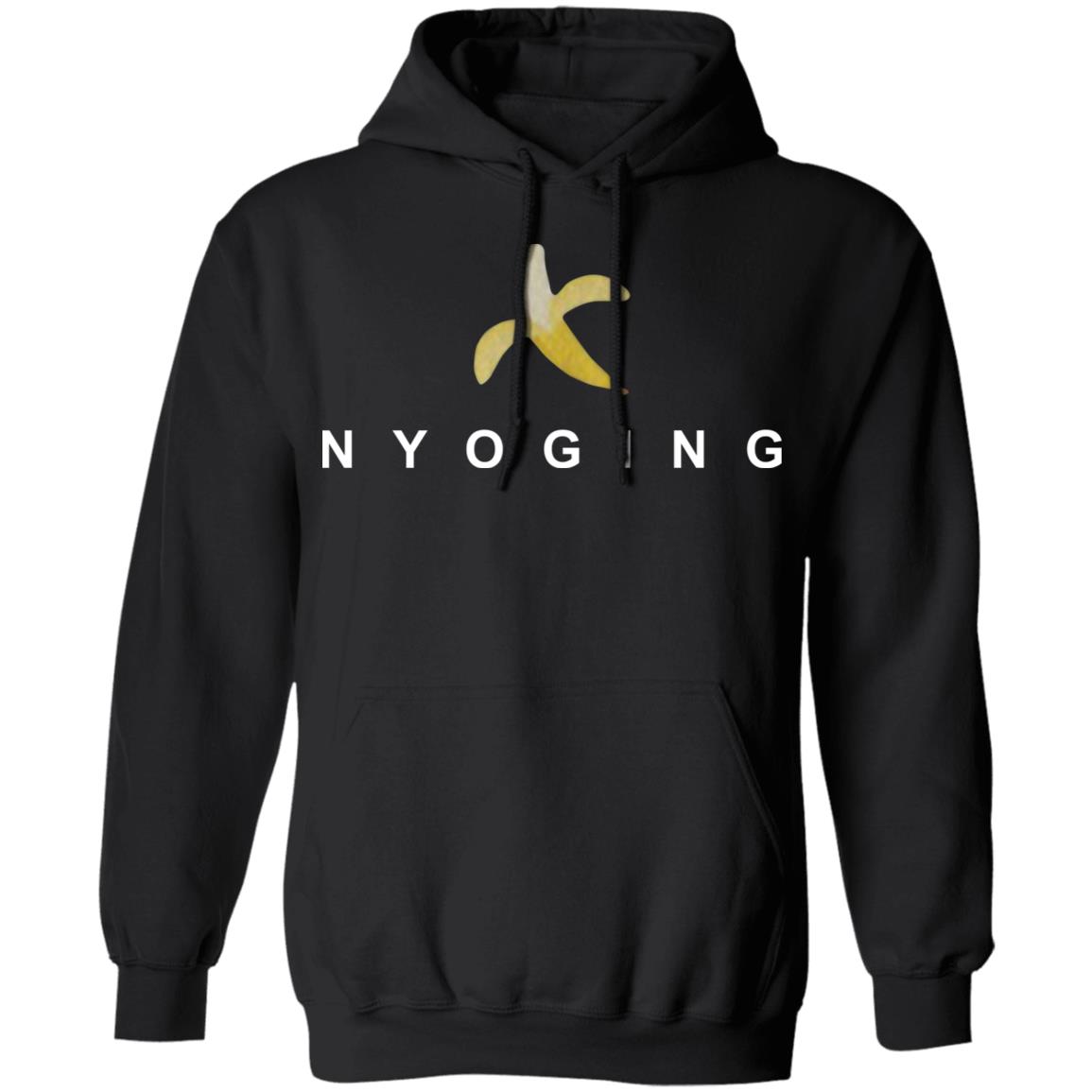 Nyoging Black T Shirt Black Hoodie Sweatshirt - Teechipus