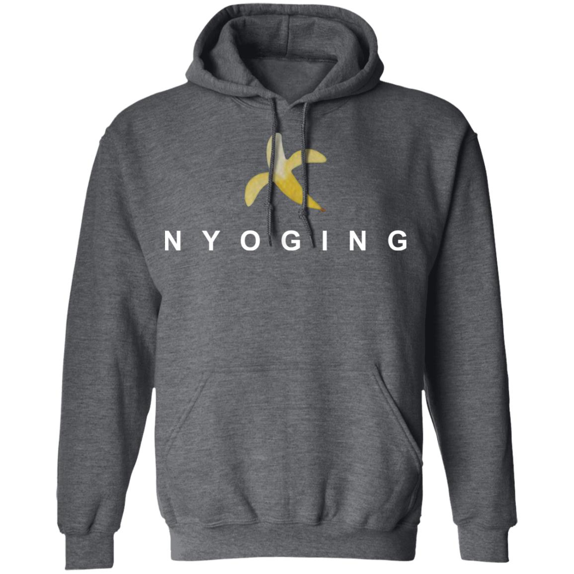 Nyoging Black T Shirt Black Hoodie Sweatshirt - Teechipus
