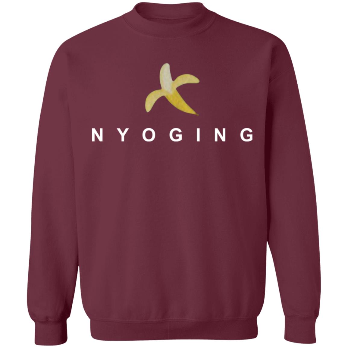 Nyoging Black T Shirt Black Hoodie Sweatshirt - Teechipus