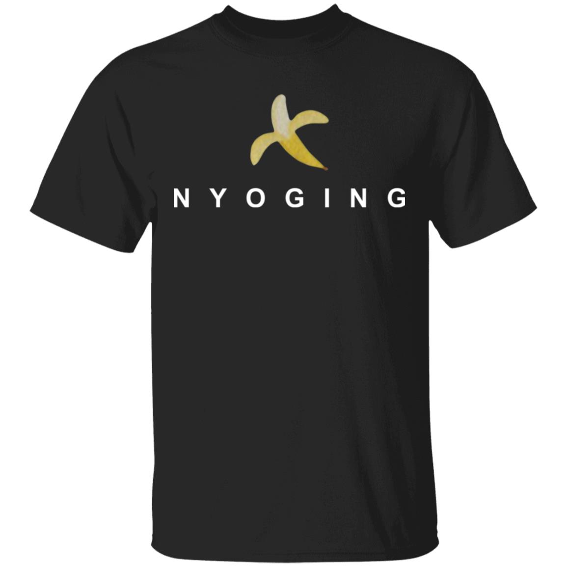 Nyoging Black T Shirt Black Hoodie Sweatshirt - Teechipus