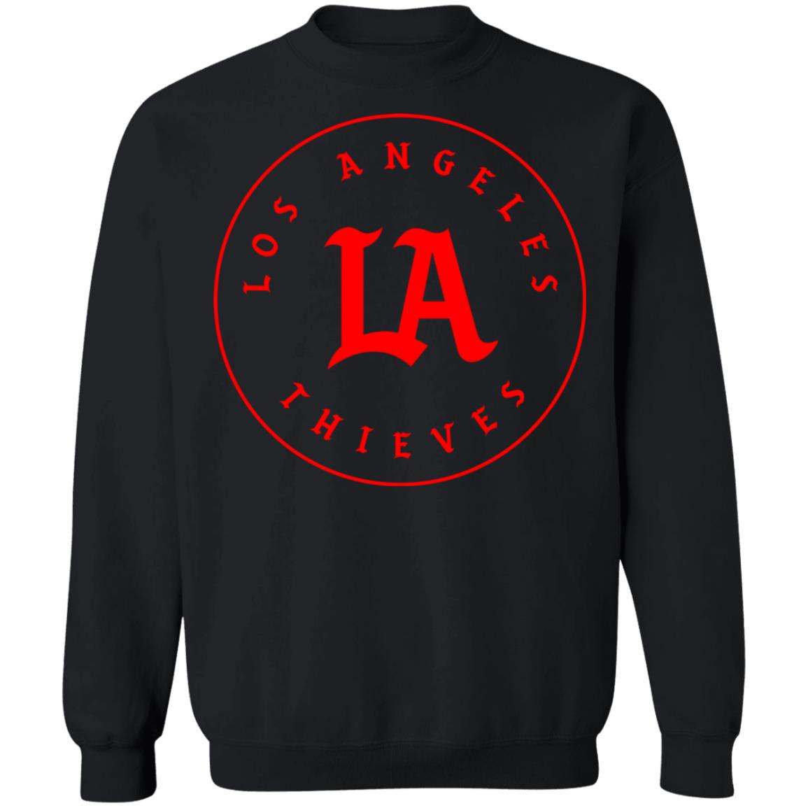 Los Angeles Thieves T Shirt Black Hoodie Sweatshirt - Teechipus