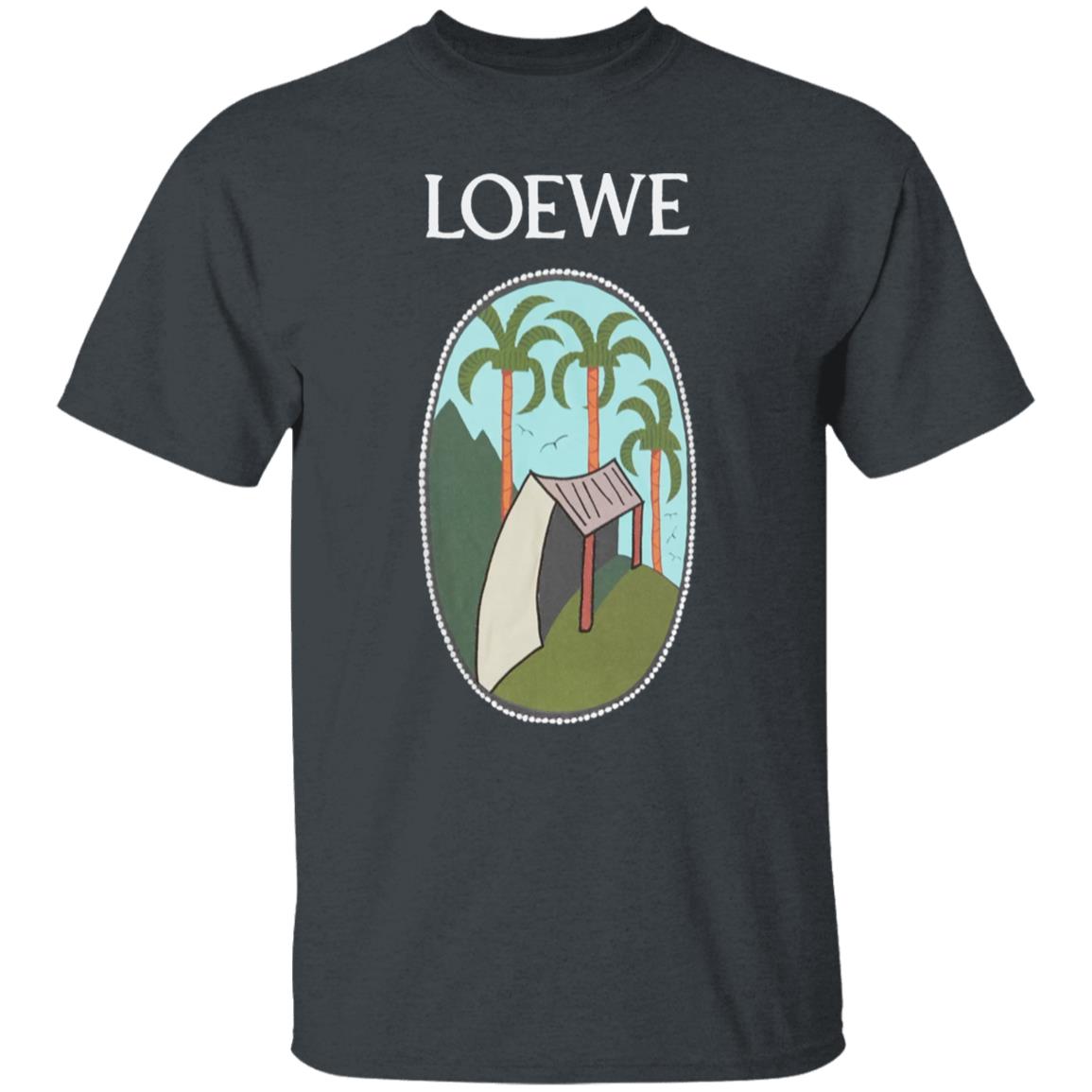 Loewe La Palme Patch T Shirt Black Hoodie Sweatshirt - Teechipus