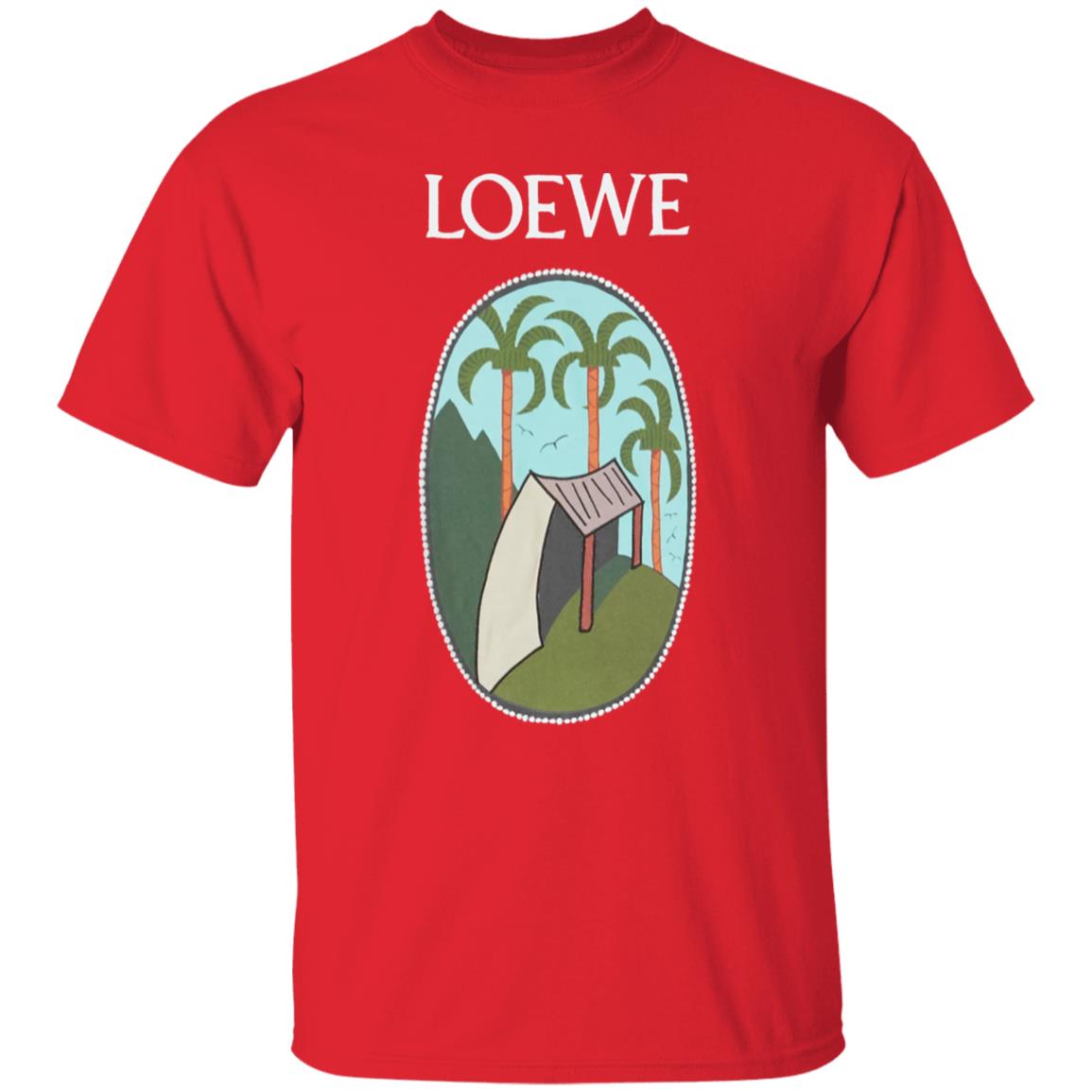 Loewe La Palme Patch T Shirt Black Hoodie Sweatshirt - Teechipus