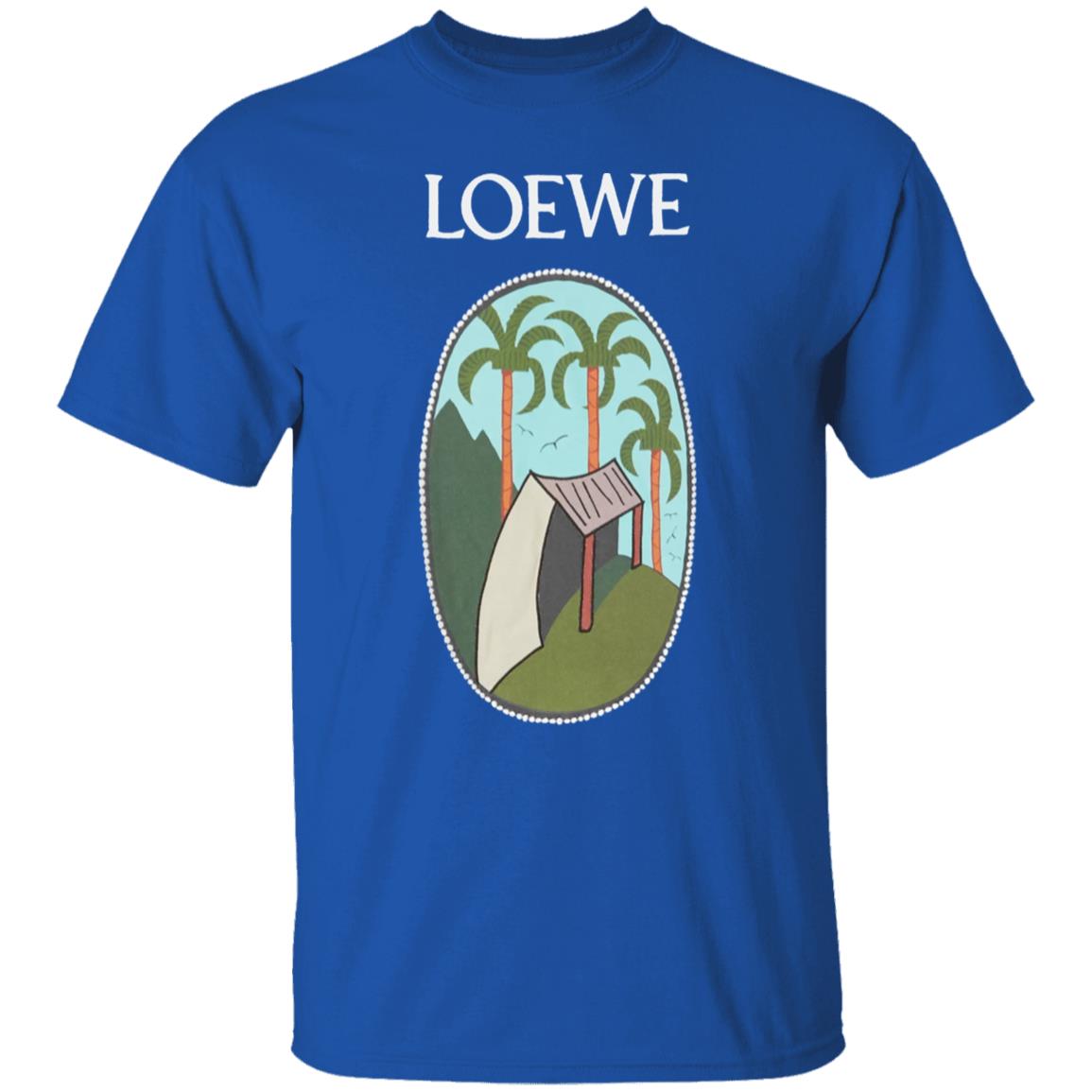 Loewe La Palme Patch T Shirt Black Hoodie Sweatshirt - Teechipus