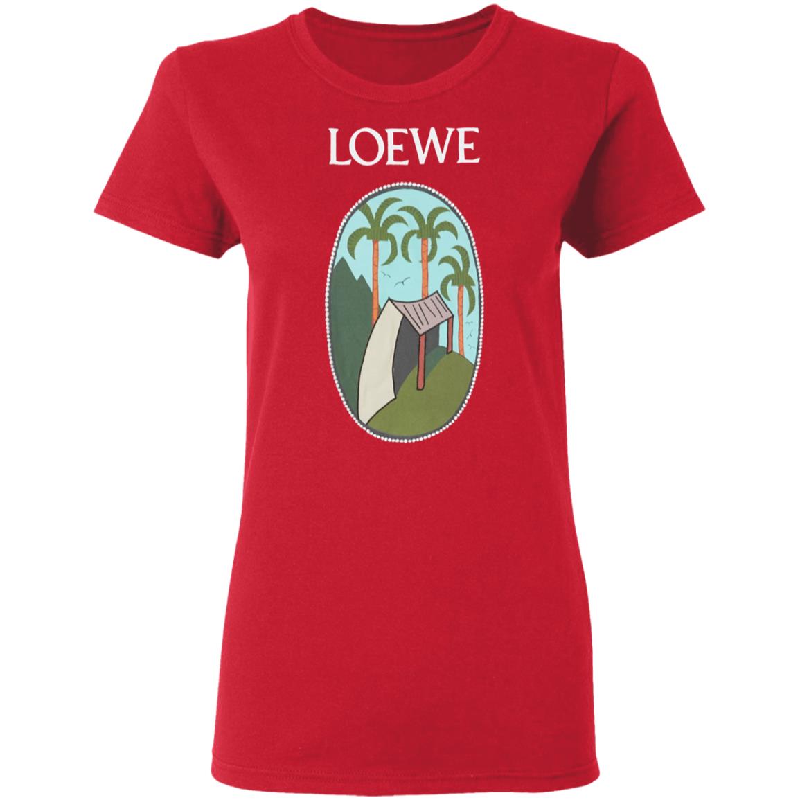 Loewe La Palme Patch T Shirt Black Hoodie Sweatshirt - Teechipus