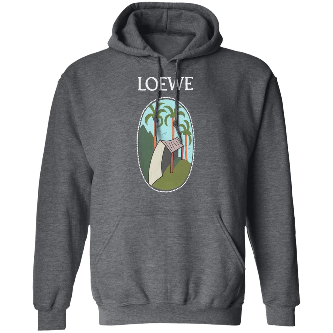 Loewe La Palme Patch T Shirt Black Hoodie Sweatshirt - Teechipus