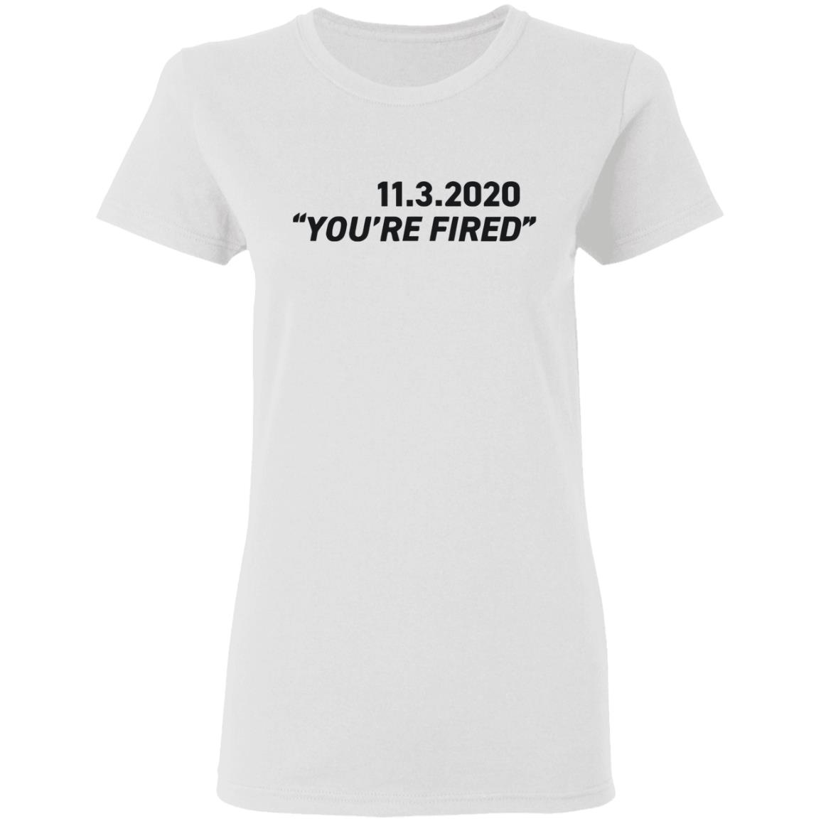 You're Fired SHIRT White Hoodie Sweatshirt - Teechipus