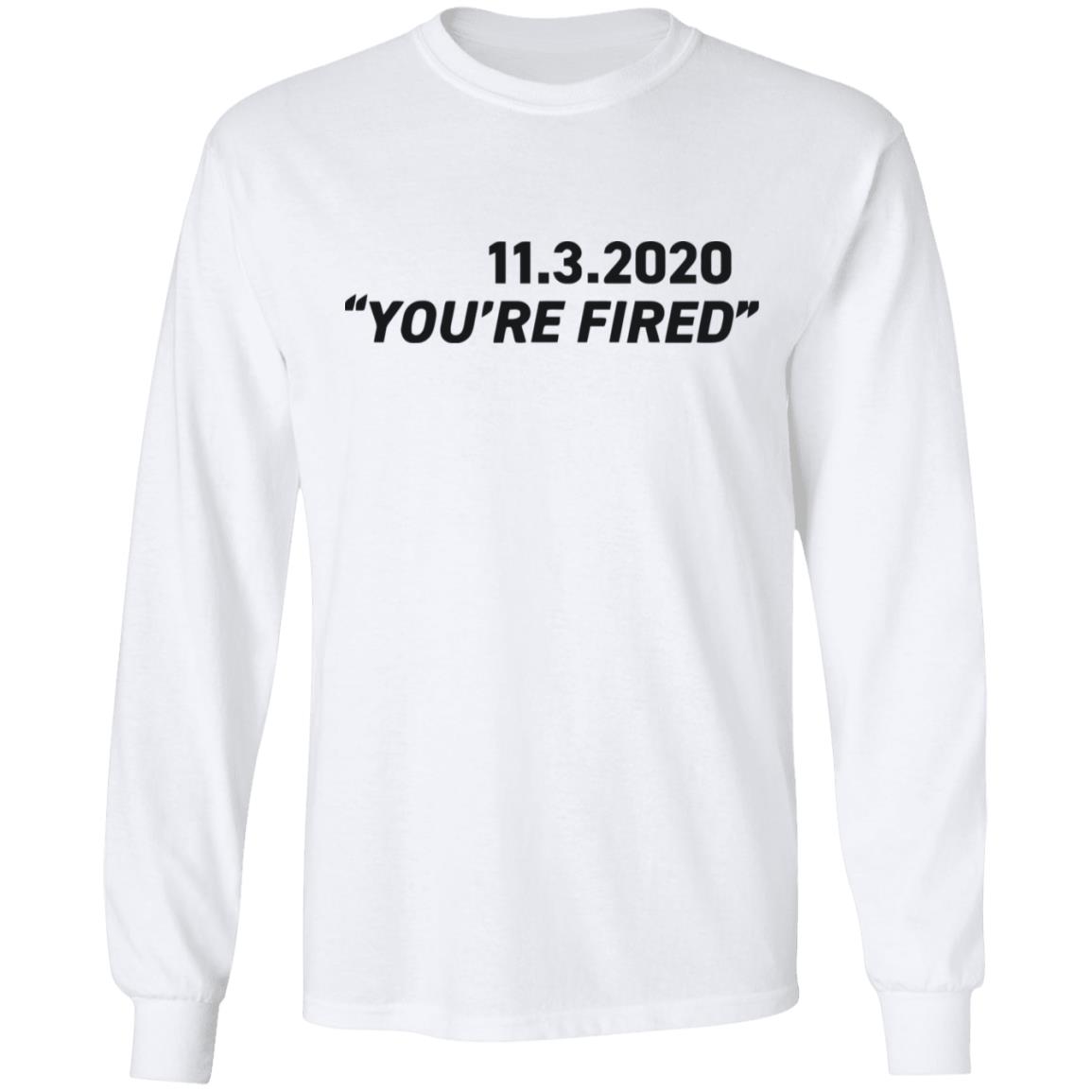 You're Fired SHIRT White Hoodie Sweatshirt - Teechipus