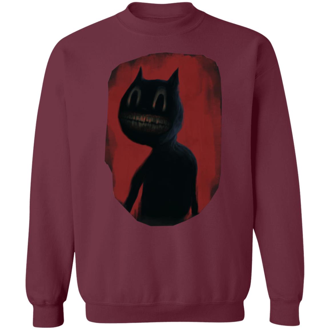 Cartoon Cat SHIRT Black Hoodie Sweatshirt - Teechipus