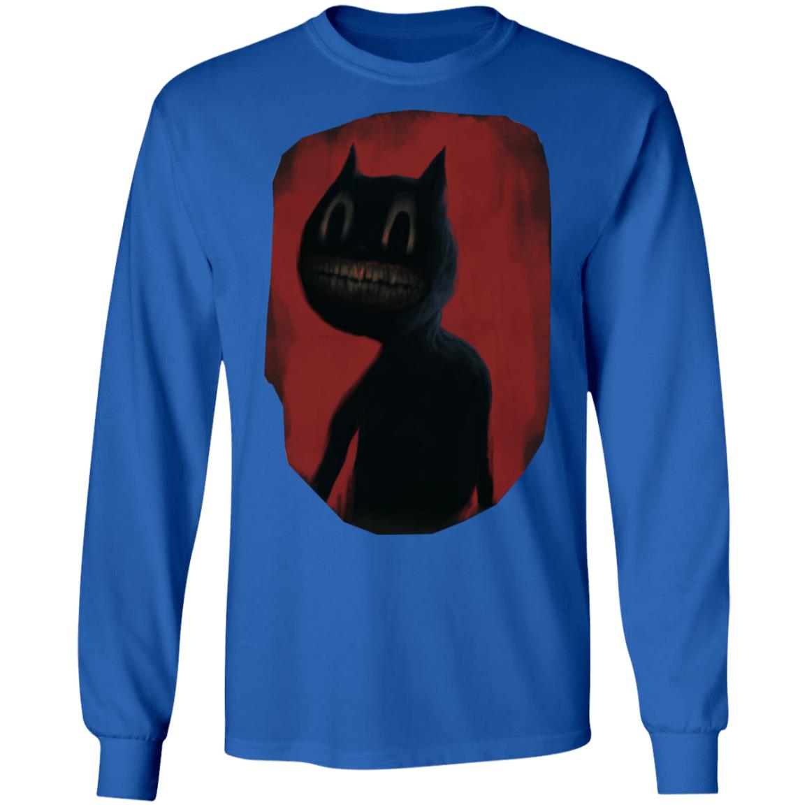 Cartoon Cat SHIRT Black Hoodie Sweatshirt - Teechipus