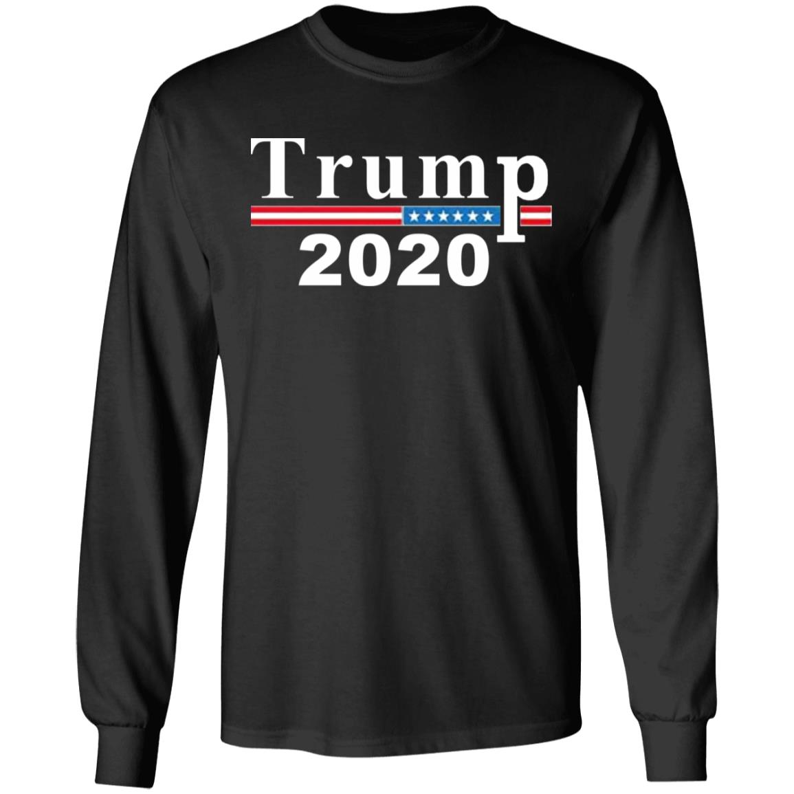 Young Couple Wearing Trump SHIRT Black Hoodie Sweatshirt - Teechipus
