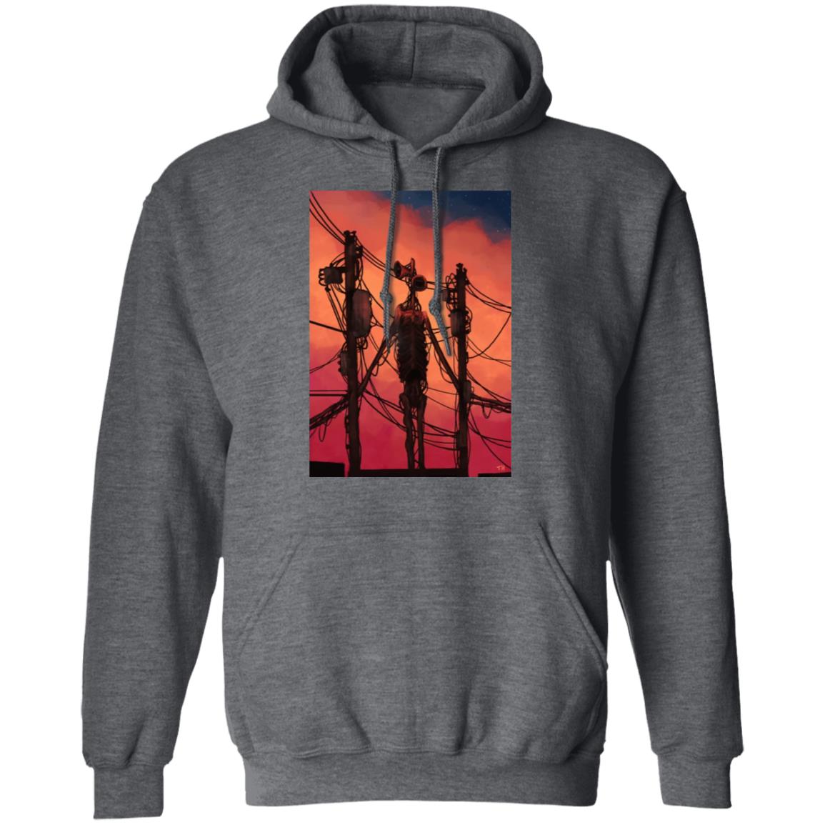 Sunset Hunting SHIRT Black Hoodie Sweatshirt - Teechipus
